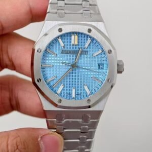 Audemars Piguet Royal Oak 15510BC Ice Blue Baguette Dial 1:1 Best Replica ZF 41mm