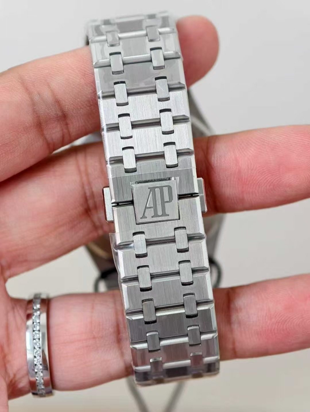 Audemars Piguet Royal Oak 15510BC Ice Blue Baguette Dial 1:1 Best Replica ZF 41mm - 图片 7