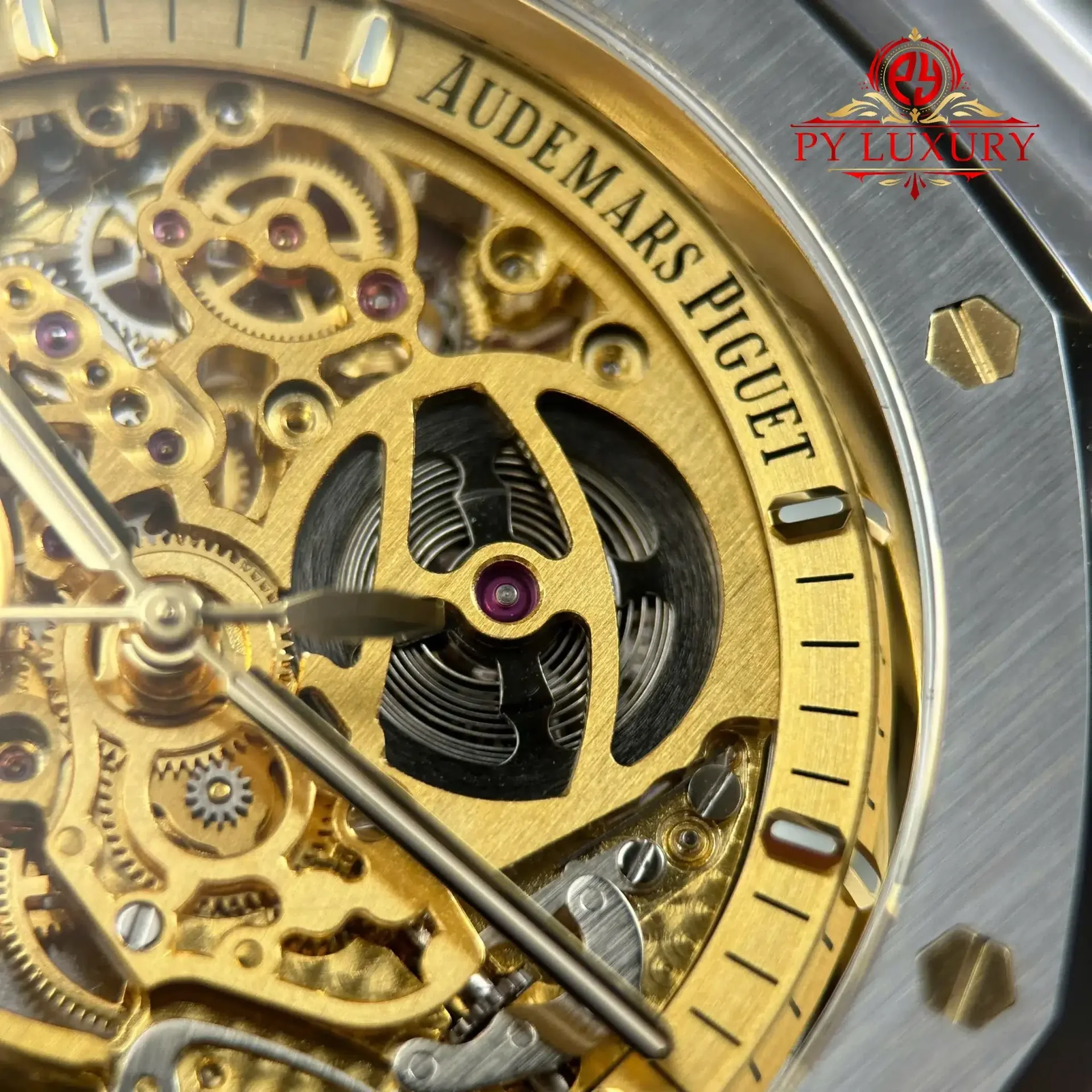 Audemars Piguet Royal Oak 15407ST Openworked Pink Gold Tone Dial 1:1 Best Replica THB 41mm - 图片 6