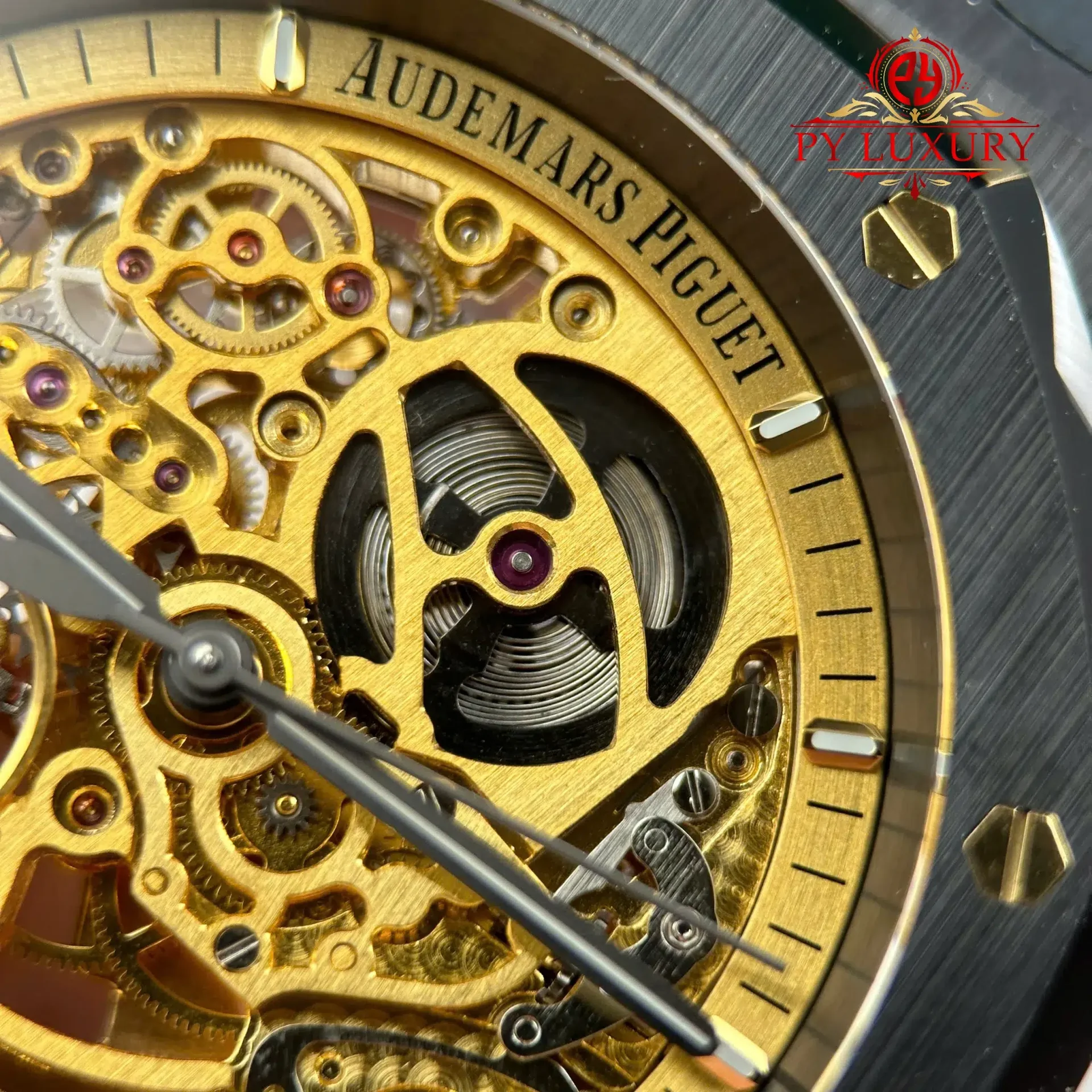 Audemars Piguet Royal Oak 15416CE Openworked Ceramic Pink Gold-Toned Dial 1:1 Best Replica THB 41mm - 图片 6