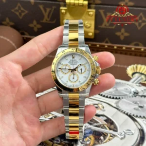 Rolex Daytona 126503-0001 Two Tone Steel & Yellow Gold White Dial Super Clone 1:1 VSF 40mm