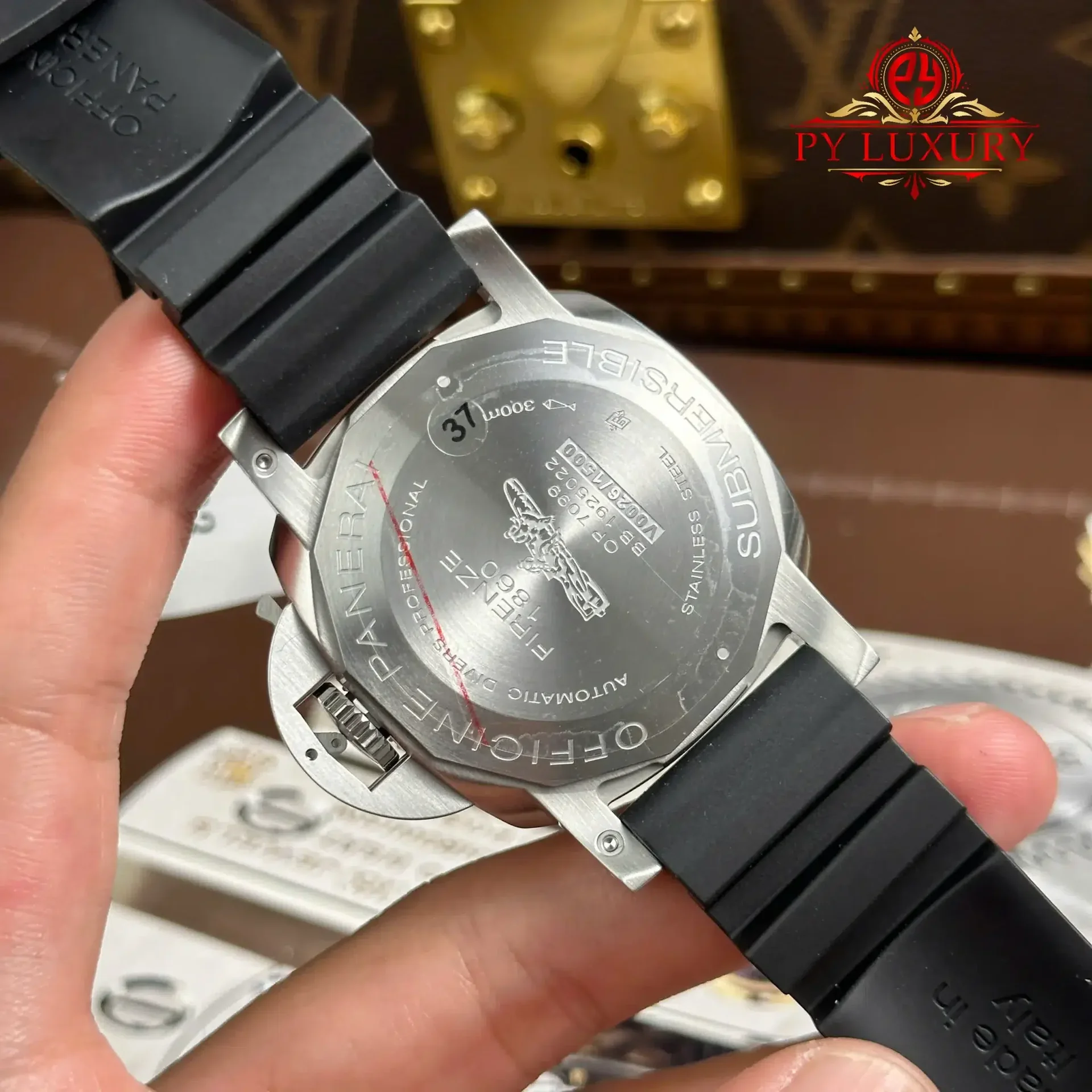 Panerai Submersible PAM00683 Black Dial Rubber Strap 1:1 Best Replica VSF 42mm - 图片 12