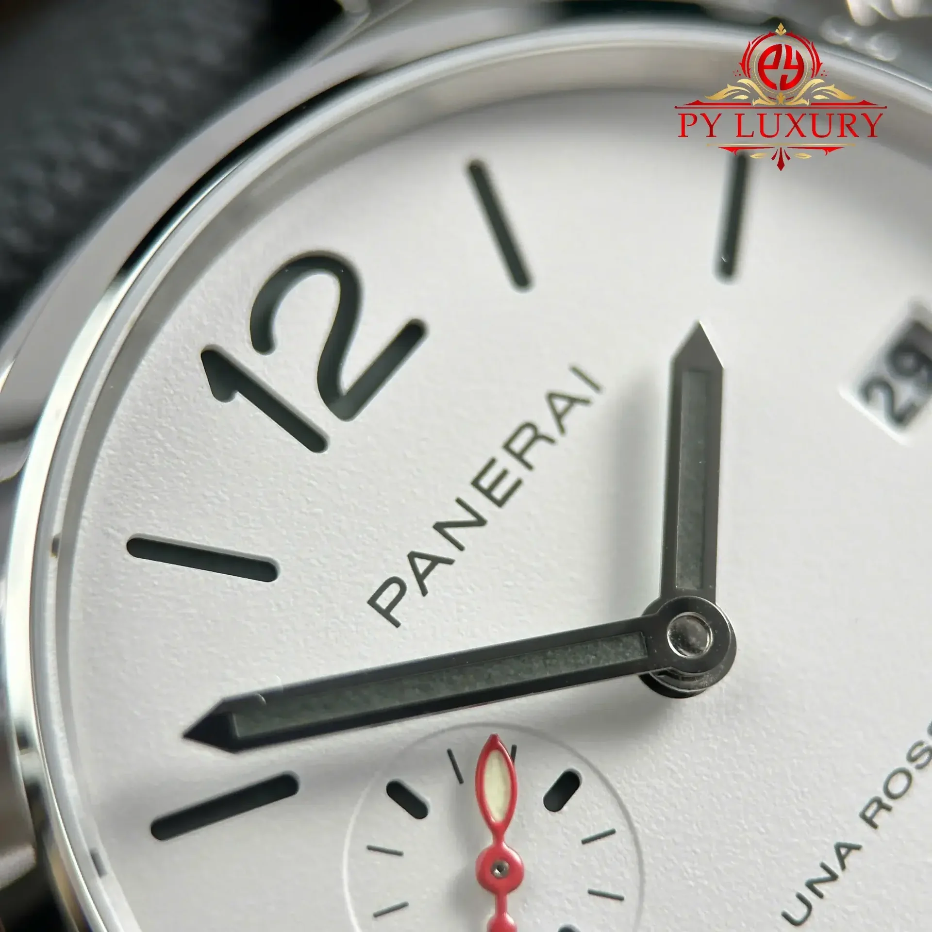 Panerai Luminor Due Luna Rossa PAM1381 White Dial Rubber Strap 1:1 Best Replica VSF 42mm - 图片 6