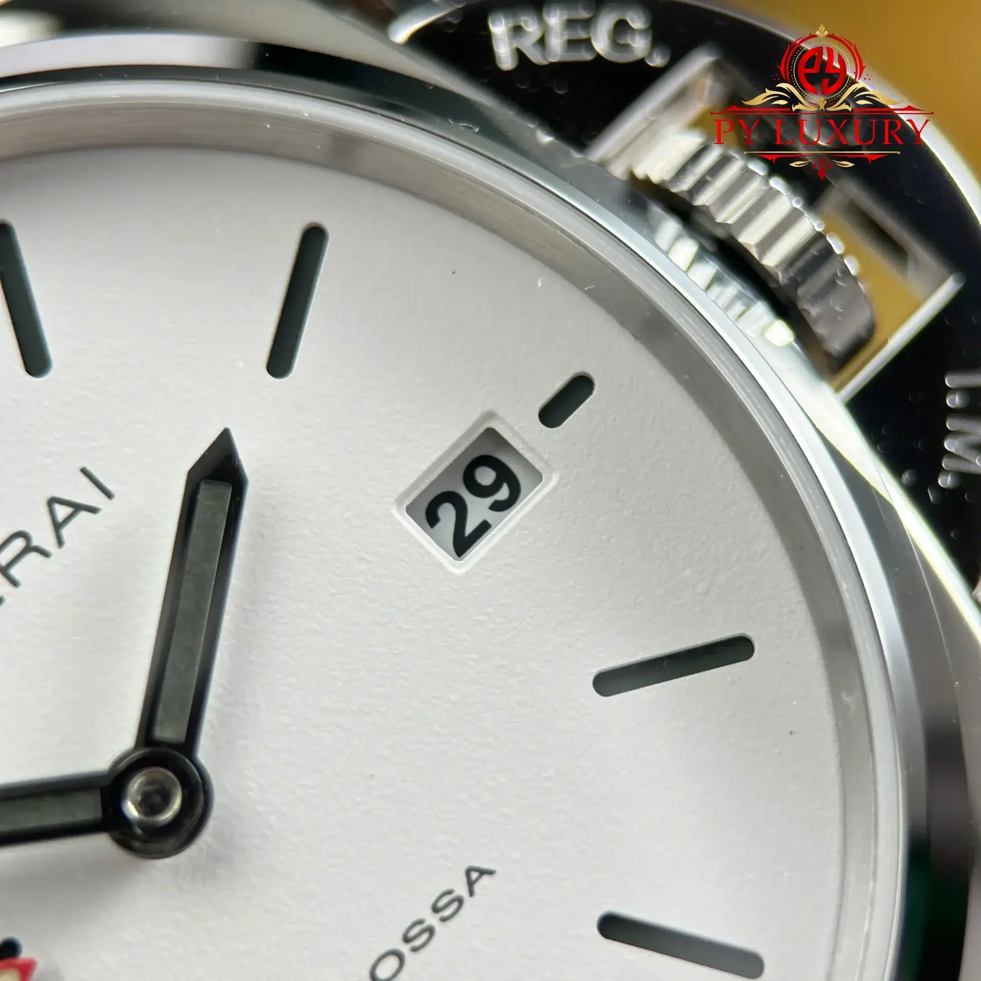 Panerai Luminor Due Luna Rossa PAM1381 White Dial Rubber Strap 1:1 Best Replica VSF 42mm - 图片 7