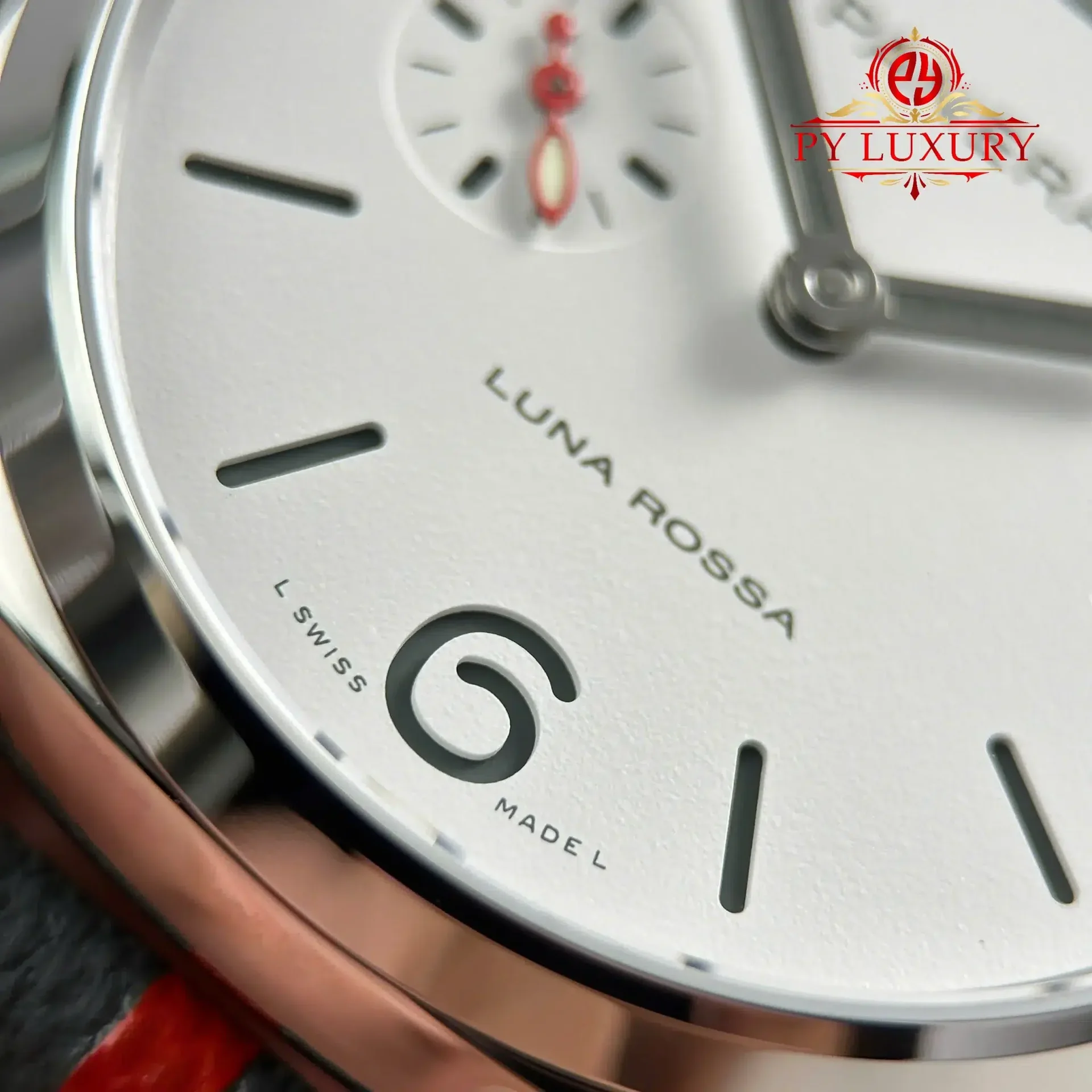 Panerai Luminor Due Luna Rossa PAM1381 White Dial Rubber Strap 1:1 Best Replica VSF 42mm - 图片 8