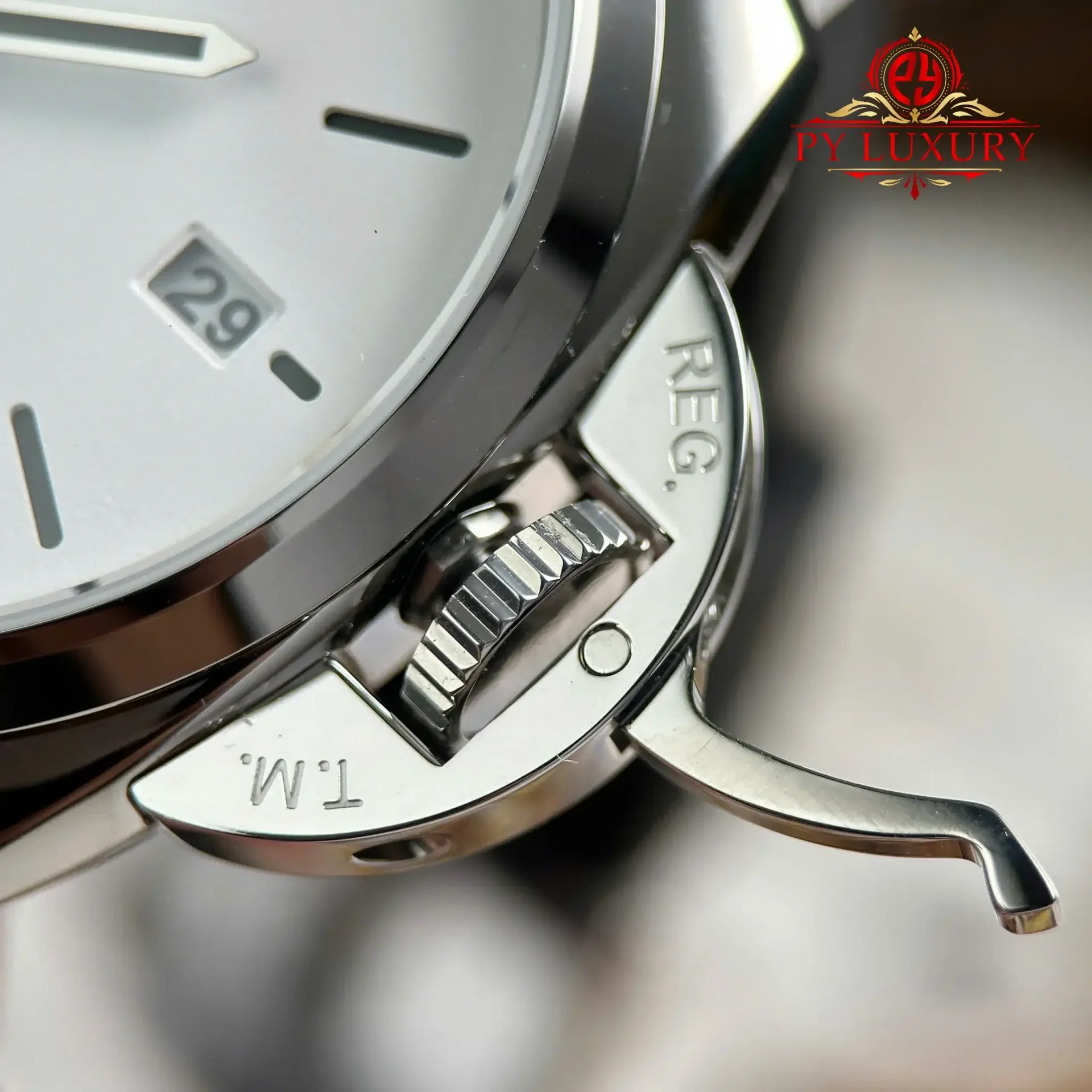 Panerai Luminor Due Luna Rossa PAM1381 White Dial Rubber Strap 1:1 Best Replica VSF 42mm - 图片 10