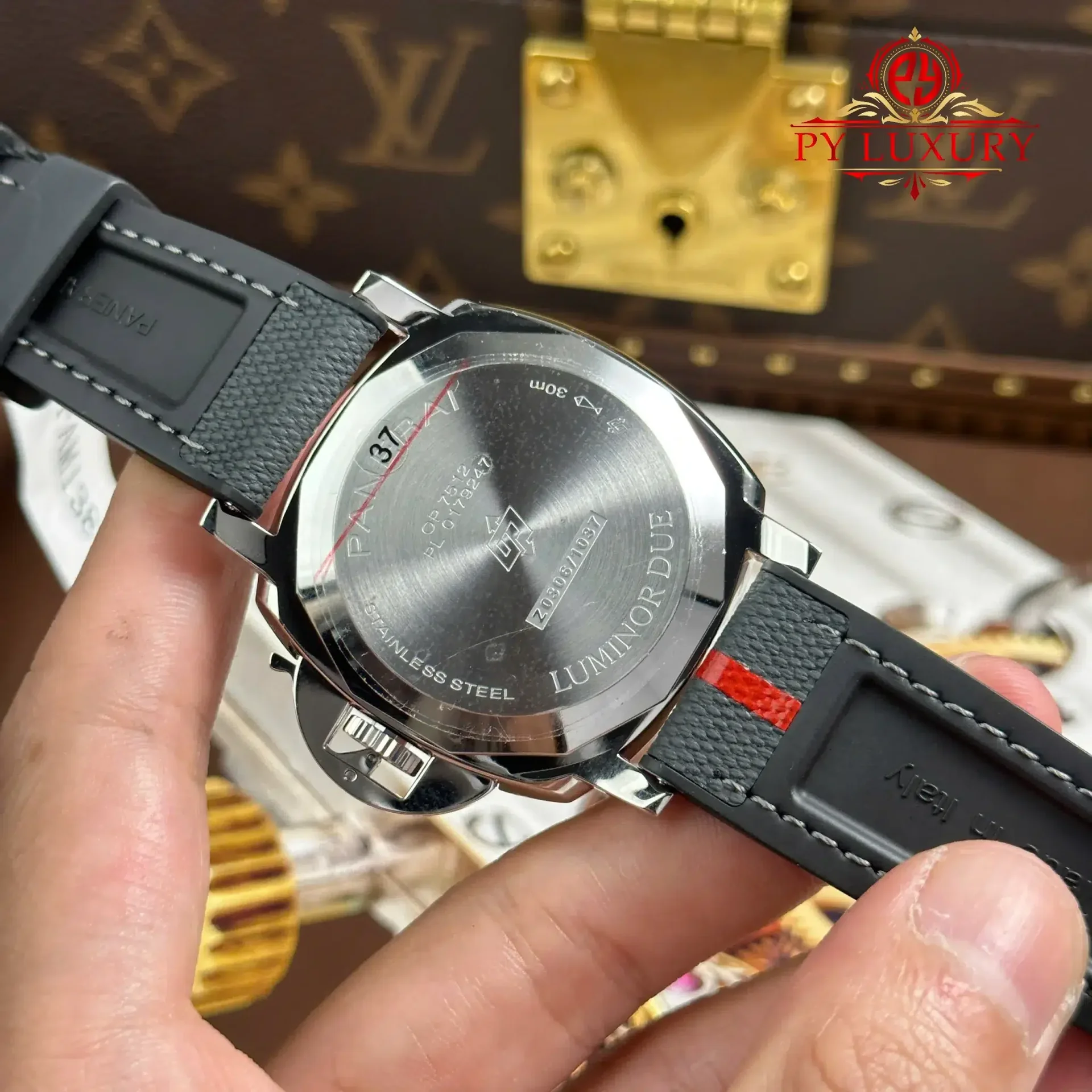 Panerai Luminor Due Luna Rossa PAM1381 White Dial Rubber Strap 1:1 Best Replica VSF 42mm - 图片 13