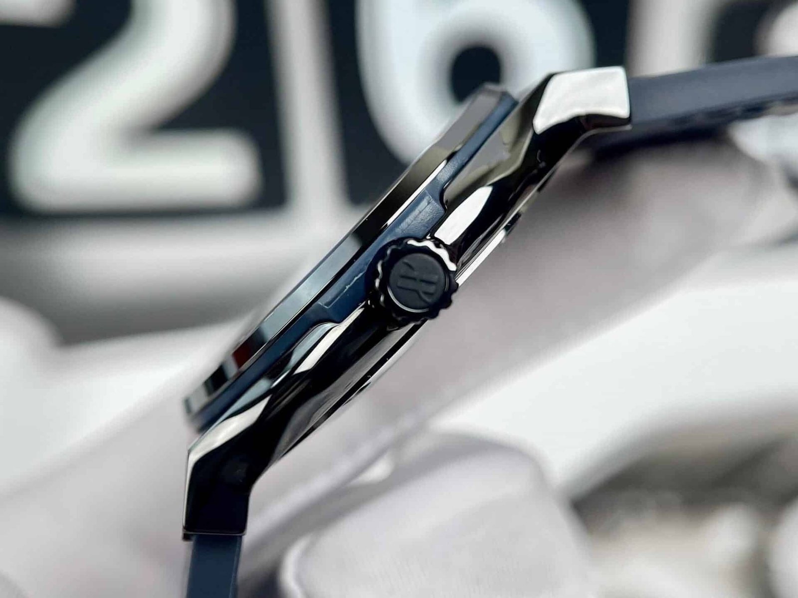 Hublot Classic Fusion Black Ceramic Blue Dial SW300 Movement 1:1 Replica JJZ 42mm - 图片 6