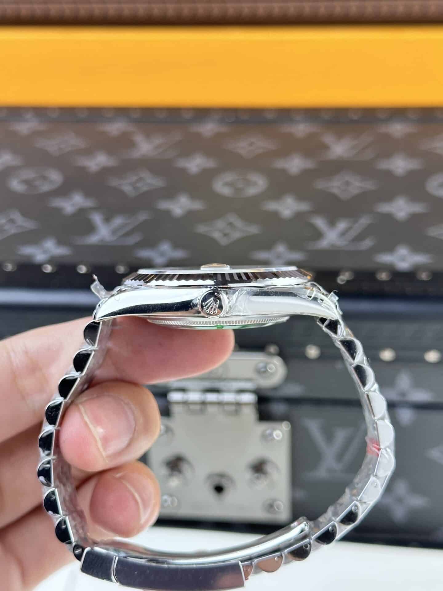 Rolex Datejust 126334 Silver Dial Luminous Hour Marker Jubilee Top Quality Replica VSF 41mm - 图片 7
