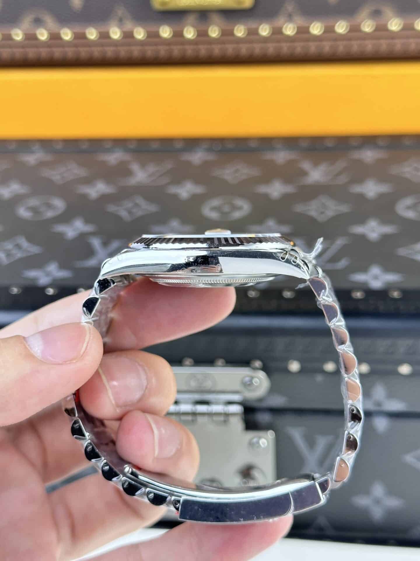 Rolex Datejust 126334 Silver Dial Luminous Hour Marker Jubilee Top Quality Replica VSF 41mm - 图片 8