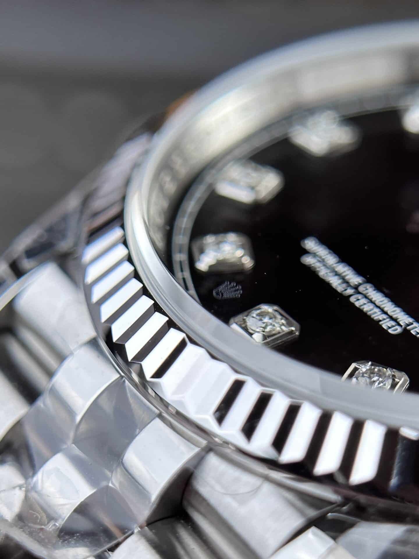 Rolex Datejust 126234 Black Diamond Dial Jubilee 1:1 Replica 36mm - 图片 6