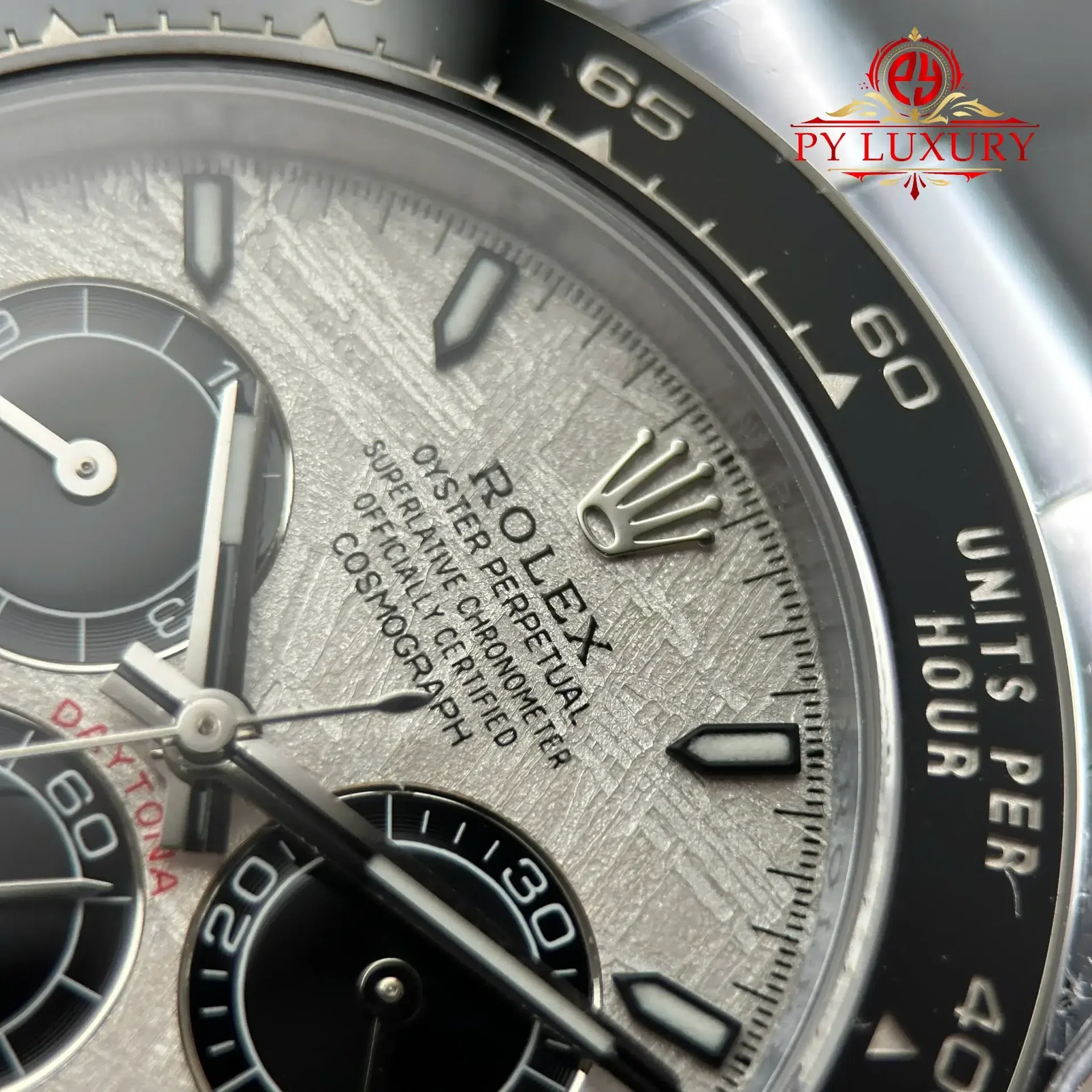 Rolex Daytona 126519LN Meteorite Dial Oysterflex Gained Weight 1:1 Replica QF 40mm - 图片 6