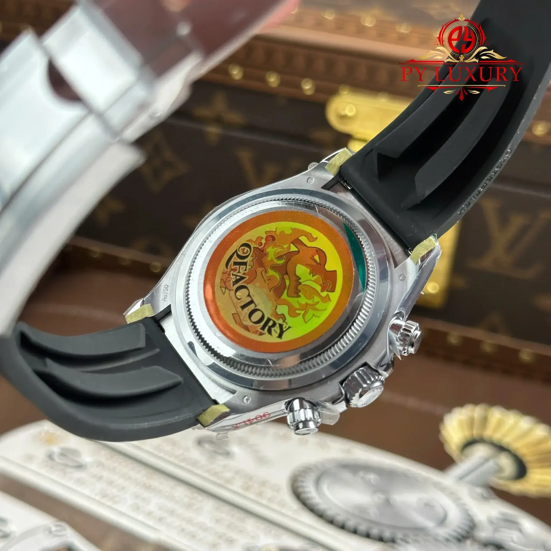Rolex Daytona 126519LN Meteorite Dial Oysterflex Gained Weight 1:1 Replica QF 40mm - 图片 10