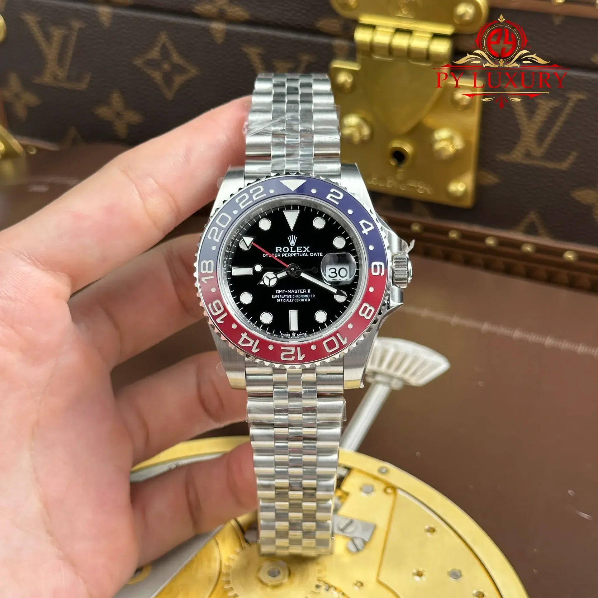 Rolex GMT-Master II 126710BLRO Pepsi Jubilee Bracelet Top Quality 1:1 Super Clone VSF 40mm