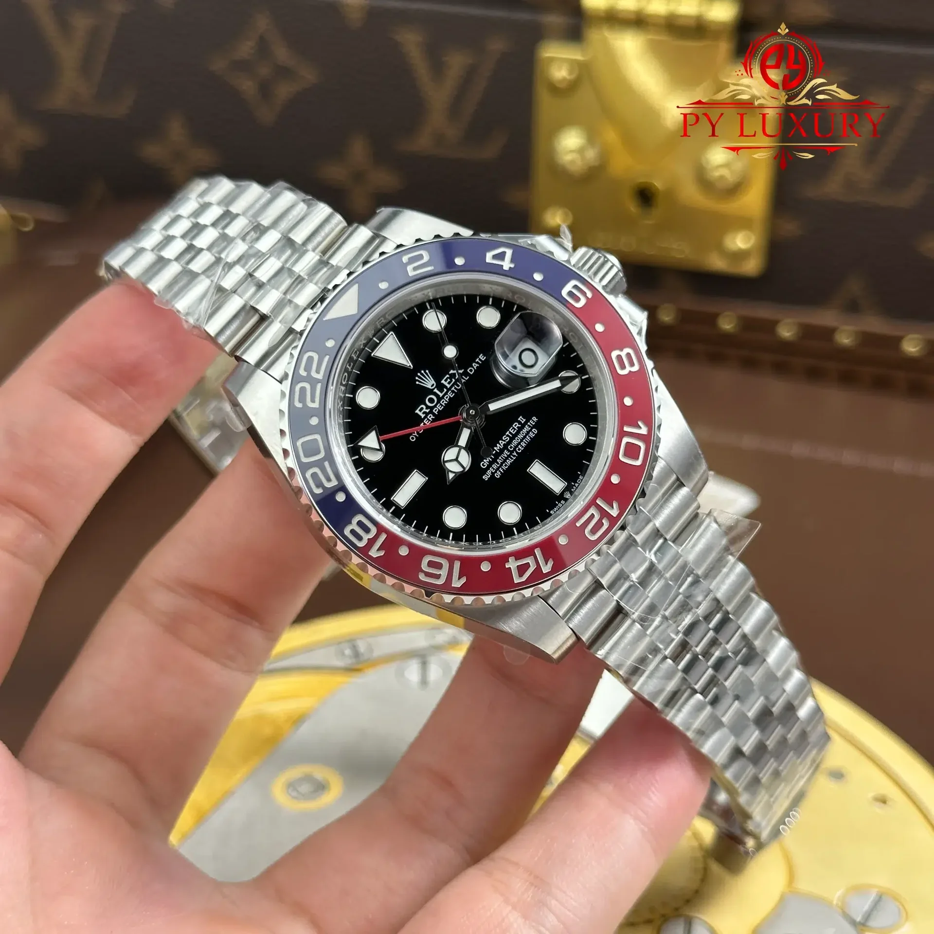 Rolex GMT-Master II 126710BLRO Pepsi Jubilee Bracelet Top Quality 1:1 Super Clone VSF 40mm - 图片 2