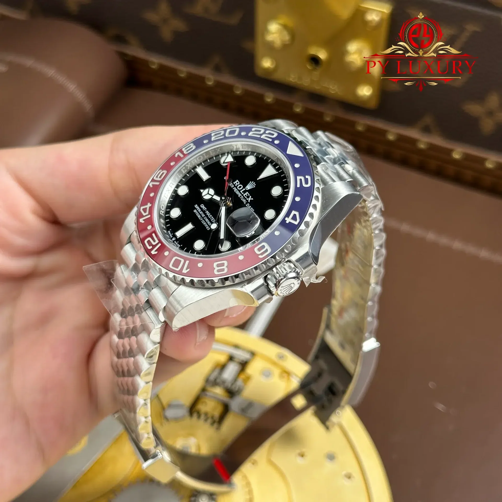 Rolex GMT-Master II 126710BLRO Pepsi Jubilee Bracelet Top Quality 1:1 Super Clone VSF 40mm - 图片 3