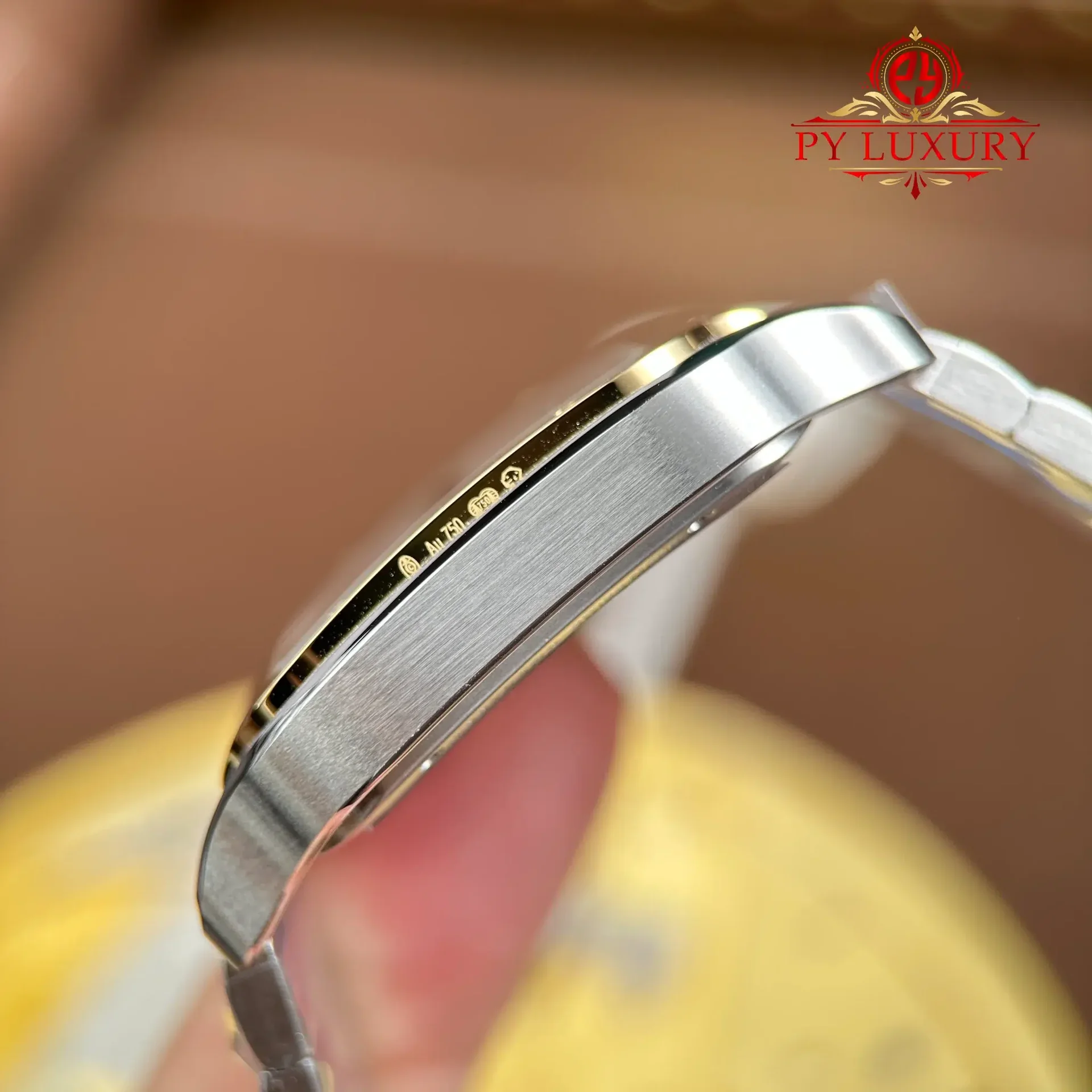 Cartier Santos Skeleton LM Steel & Yellow Gold WHSA0019 Steel Bracelet Super Clone MLF 39.8mm - 图片 9