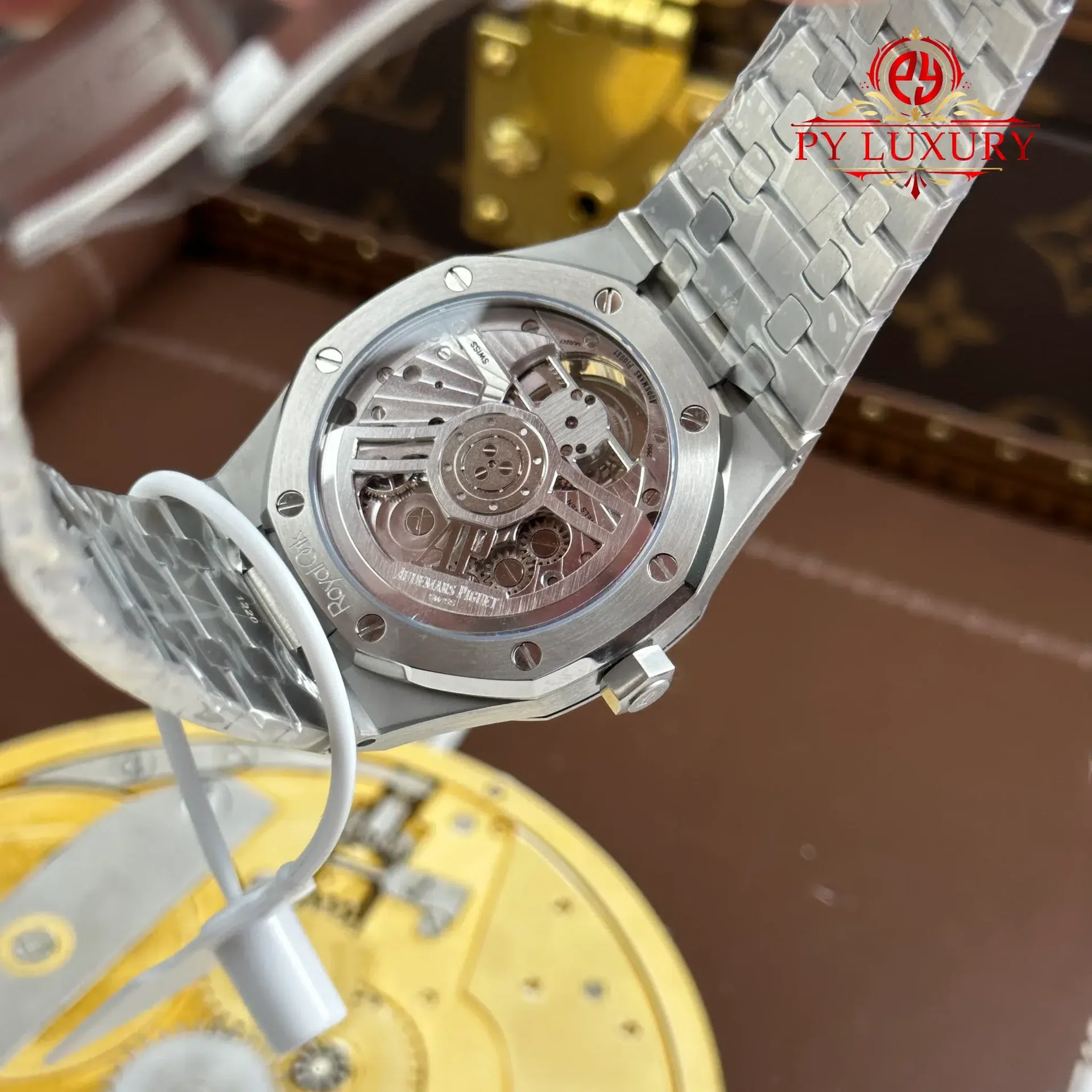 Audemars Piguet Royal Oak Flying Tourbillon 26730BC Grey Dial Diamond Bezel Best Replica BBS 41mm - 图片 10