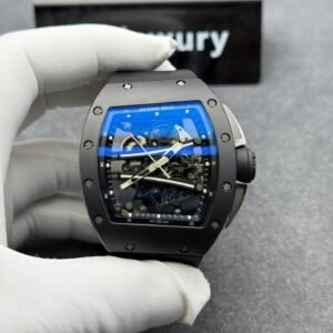 Richard Mille RM61-01 Yohan Blake All Black 1:1 Custom Made Vaucher Movement Exclusive Quality 42.7mm x 50.23mm