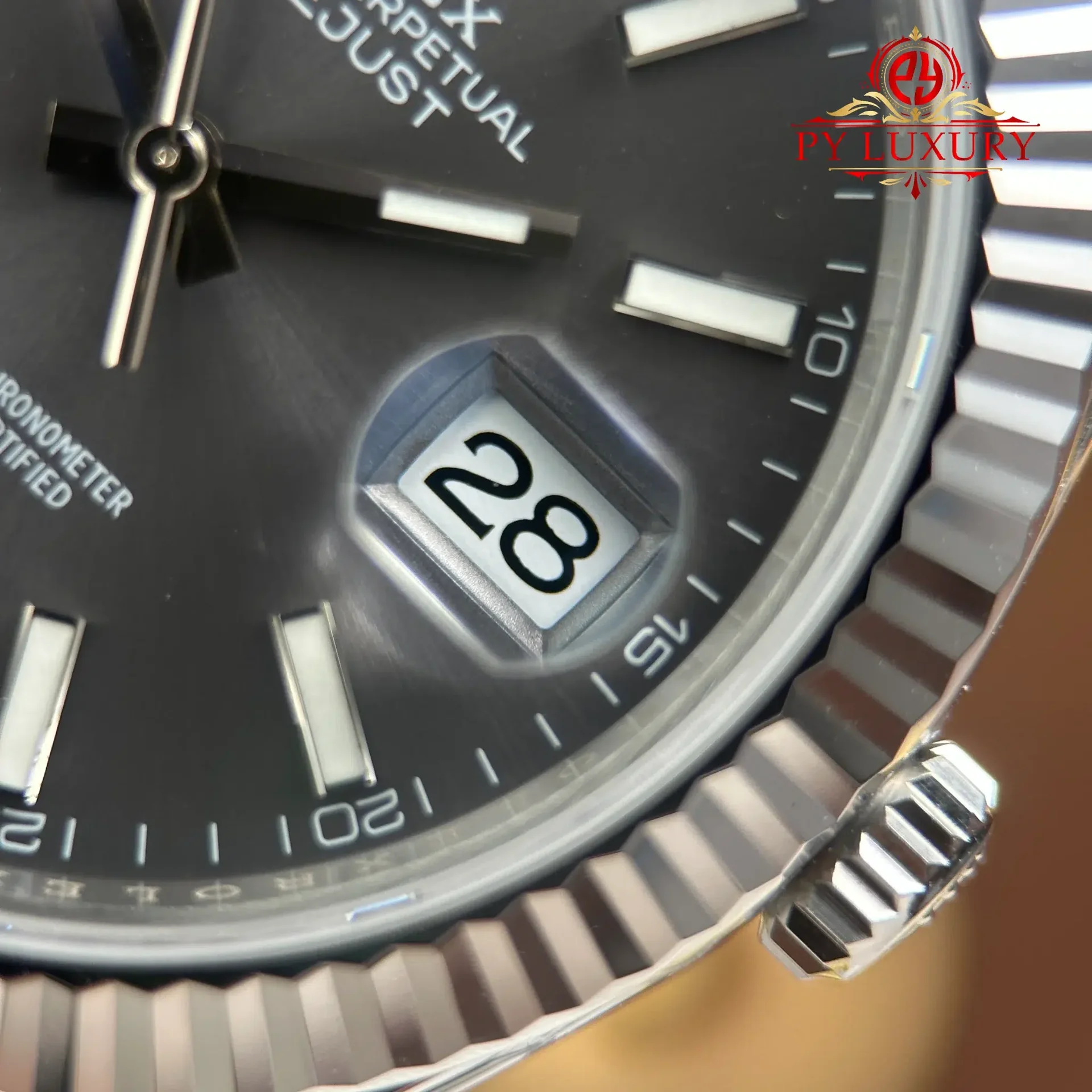 Rolex Datejust 126334 Slate Index Dial Jubilee Bracelet 1:1 Best Replica VSF 41mm - 图片 7