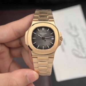 Patek Philippe Nautilus 5711/1R Rose Gold Grey Dial Super Clone 3K Factory 40mm