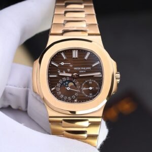 Patek Philippe Nautilus 5712/1R Chocolate Dial Rose Gold Best Replica PPF V3 40mm