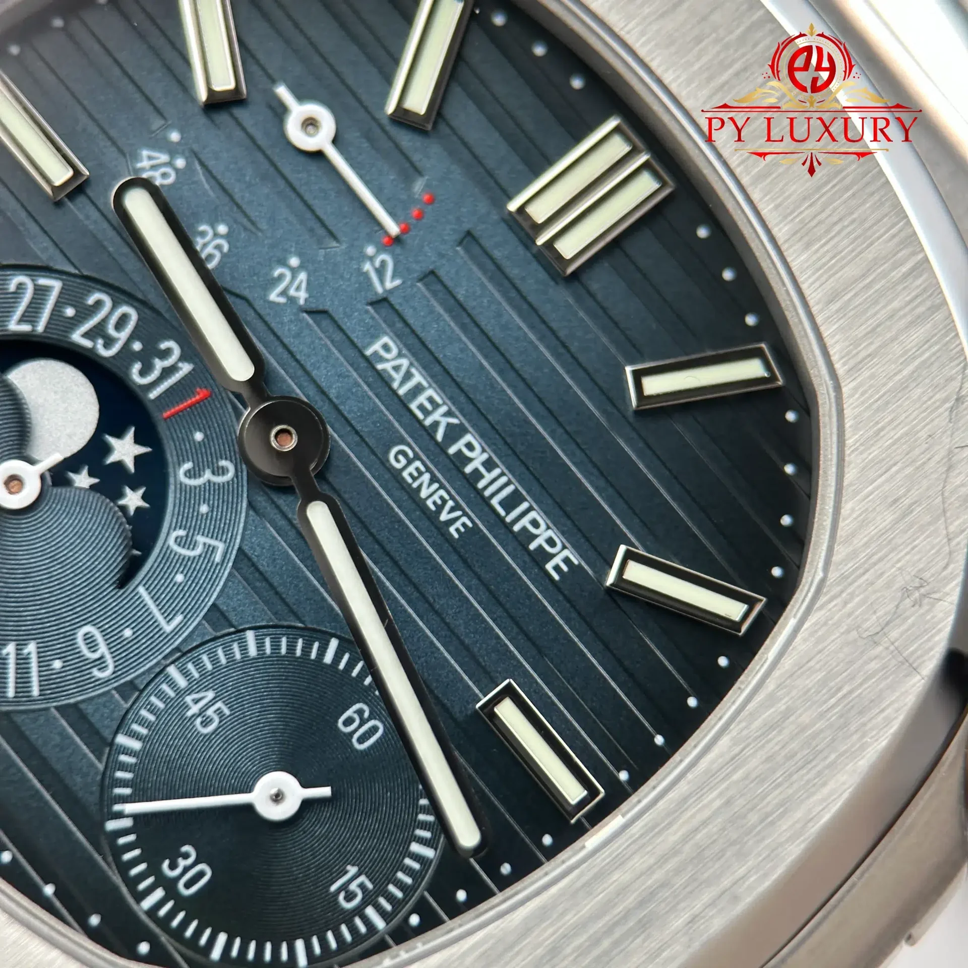 Patek Philippe Nautilus 5712/1A Blue Dial Top Quality Replica PPF V3 40mm - 图片 6