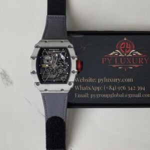 Richard Mille RM35-01 White Carbon TPT Fully Customized Vaucher Movement Exclusive Quality 49.94mm x 44.5mm