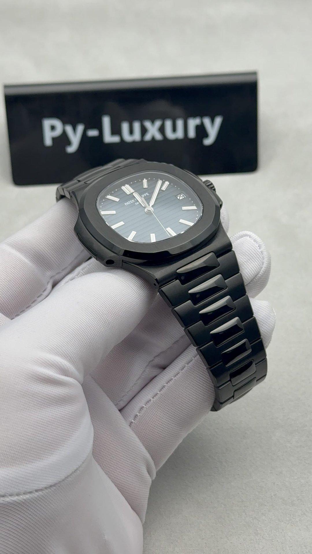 Patek Philippe Nautilus 5711 Black Venom DLC-PVD Limited Edition Custom 1:1 ACE Movement 40mm - 图片 5