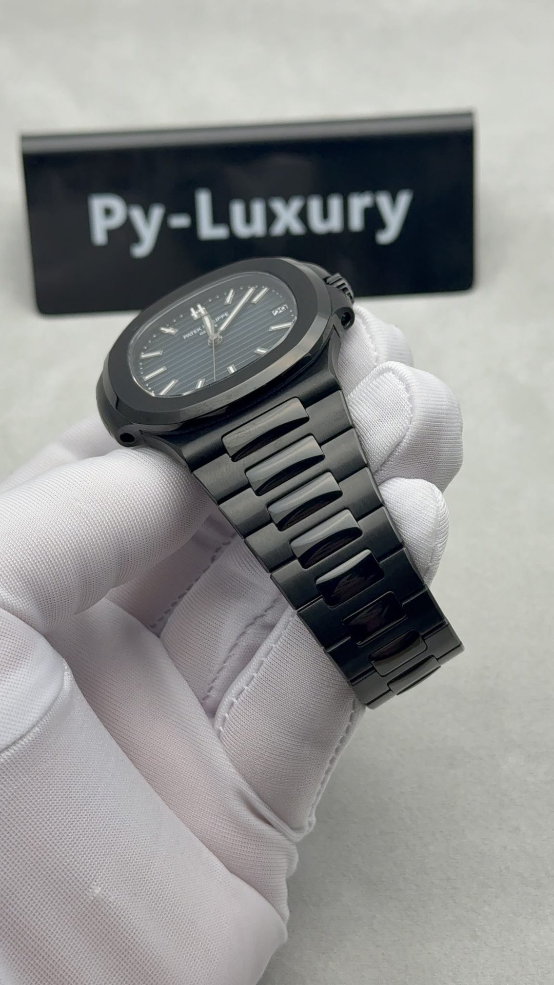 Patek Philippe Nautilus 5711 Black Venom DLC-PVD Limited Edition Custom 1:1 ACE Movement 40mm - 图片 6