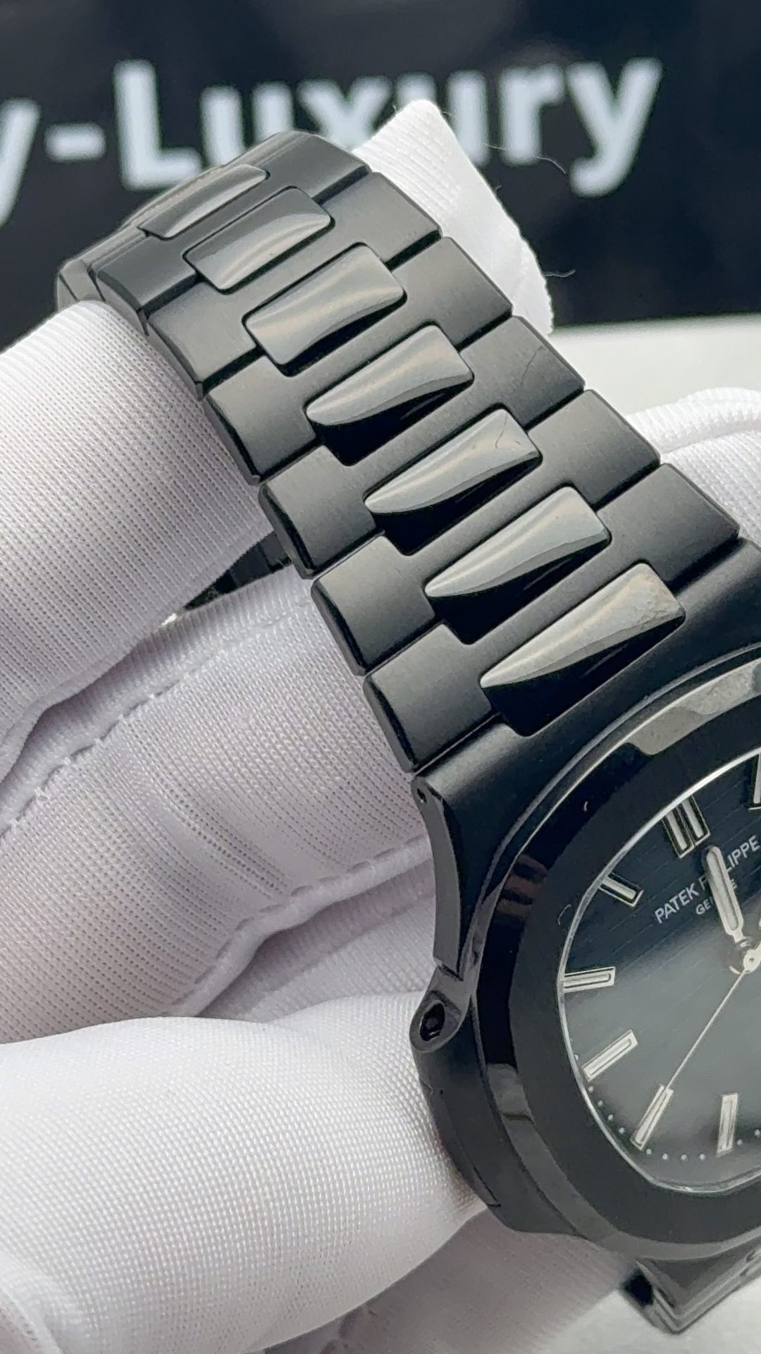 Patek Philippe Nautilus 5711 Black Venom DLC-PVD Limited Edition Custom 1:1 ACE Movement 40mm - 图片 7