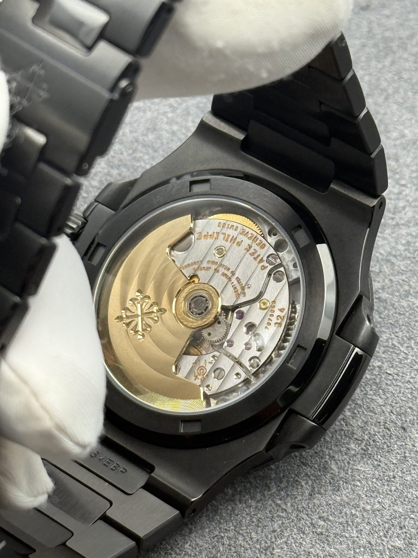 Patek Philippe Nautilus 5711 Black Venom DLC-PVD Limited Edition Custom 1:1 ACE Movement 40mm - 图片 12