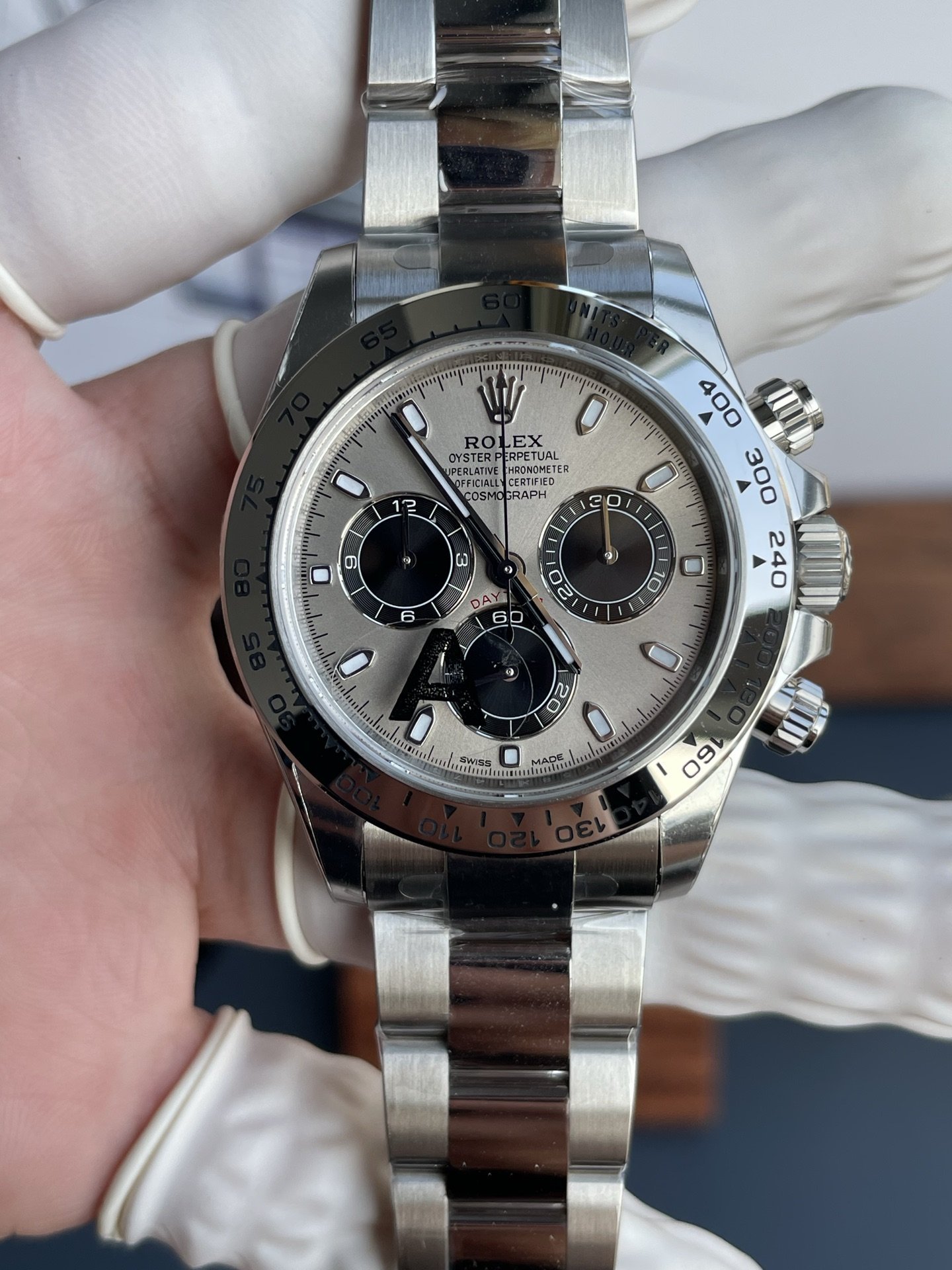 Rolex Daytona 126509-0003 Steel & Bright Black Dial Oyster Bracelet 1:1 Best Replica VSF 40mm