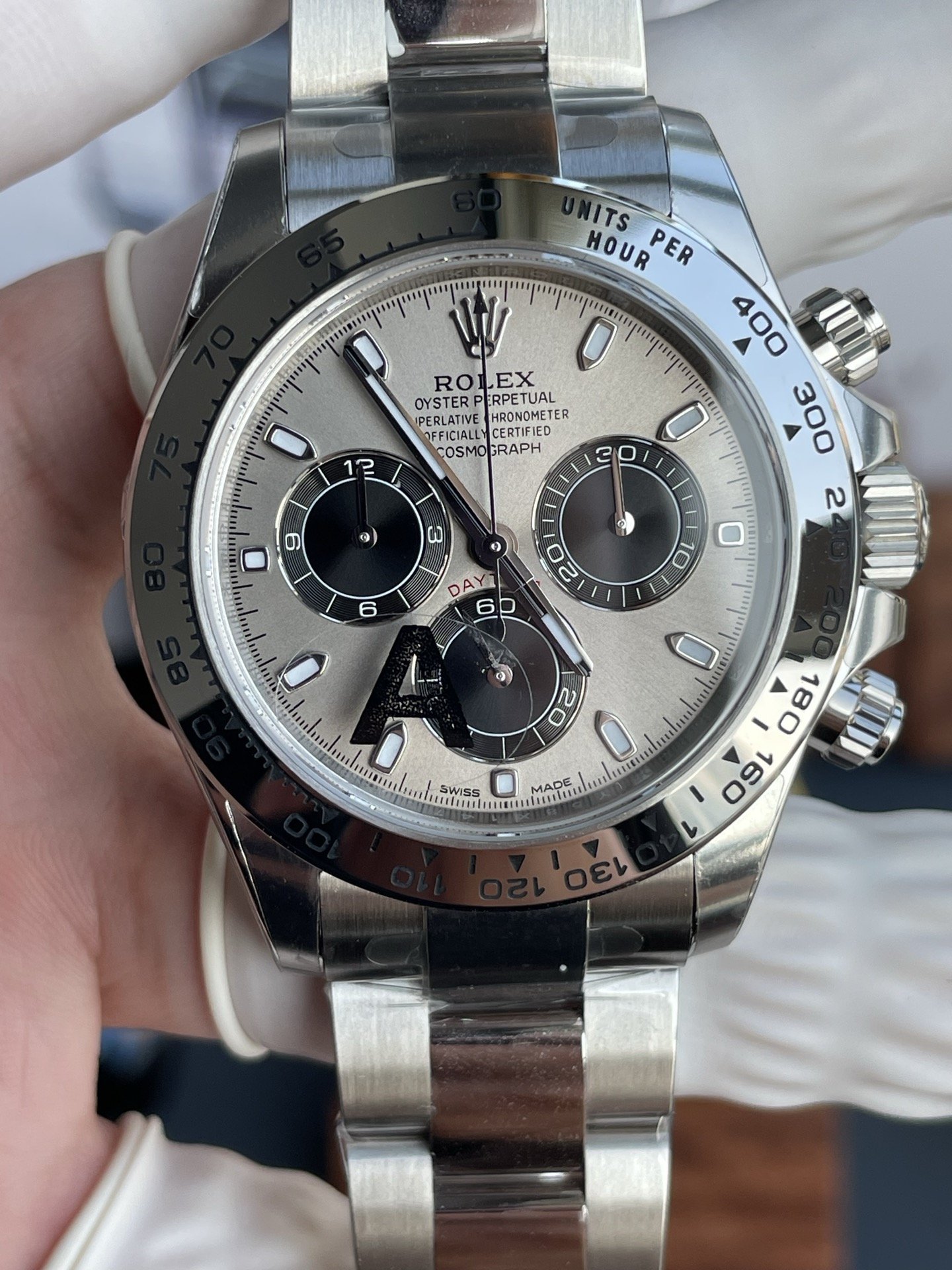 Rolex Daytona 126509-0003 Steel & Bright Black Dial Oyster Bracelet 1:1 Best Replica VSF 40mm - 图片 4