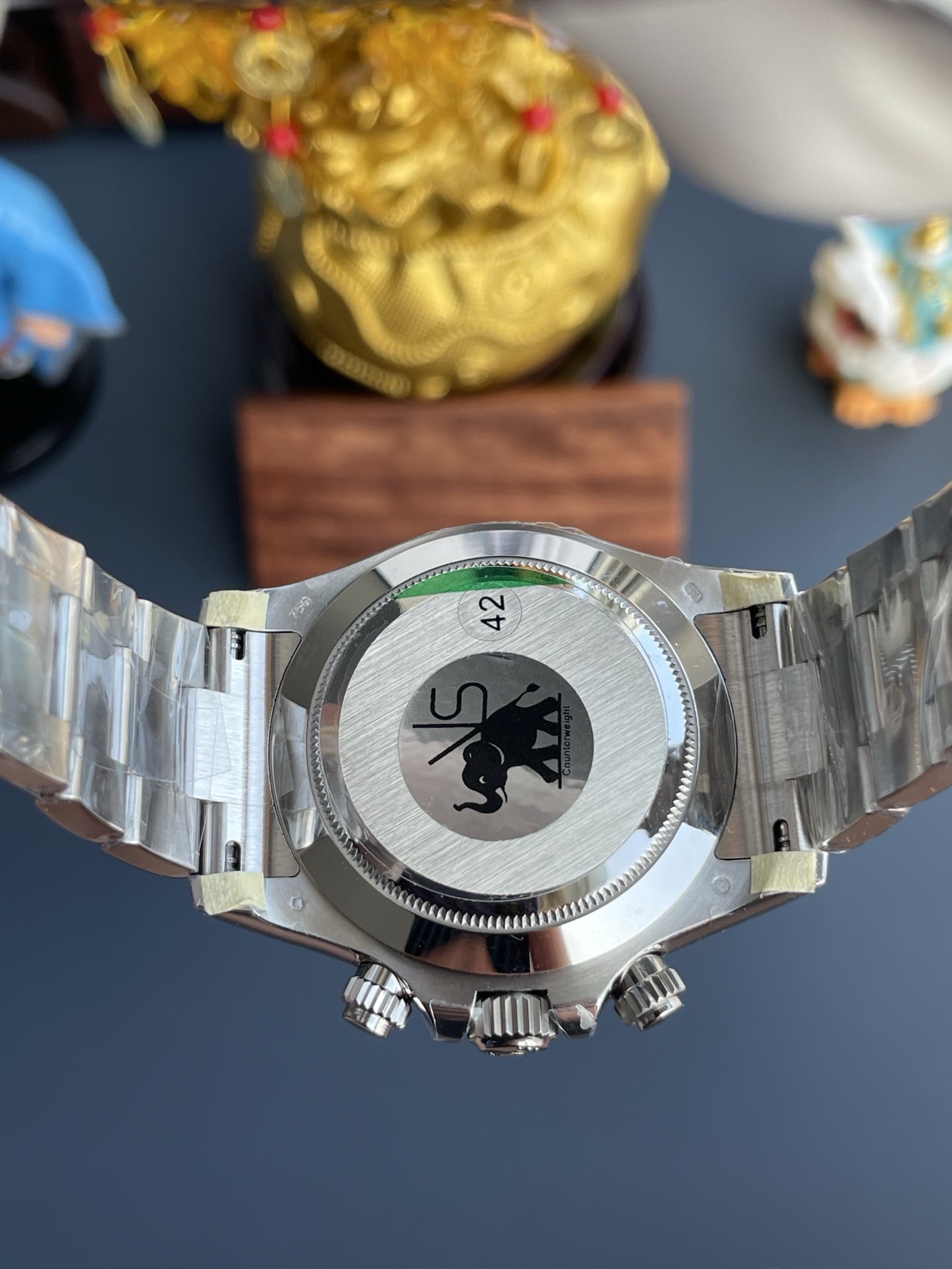 Rolex Daytona 126509-0003 Steel & Bright Black Dial Oyster Bracelet 1:1 Best Replica VSF 40mm - 图片 7