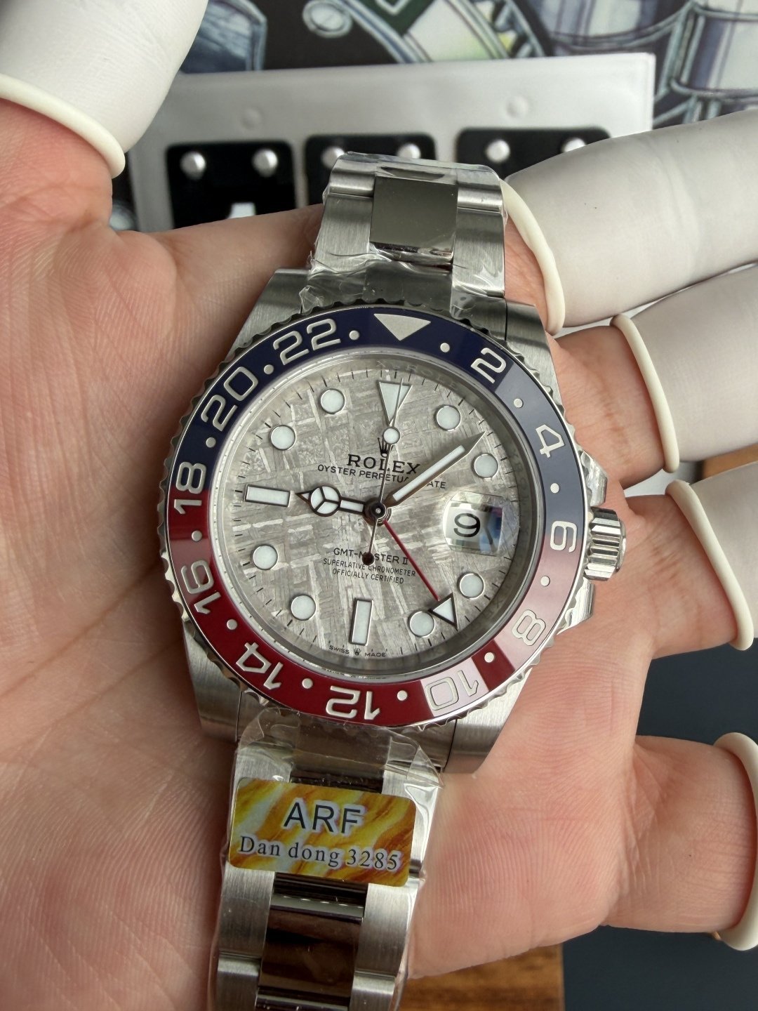 Rolex GMT-Master II 126719BLRO-0002 Meteorite Dial 1:1 Best Quality Replica ARF V3 40mm - 图片 4