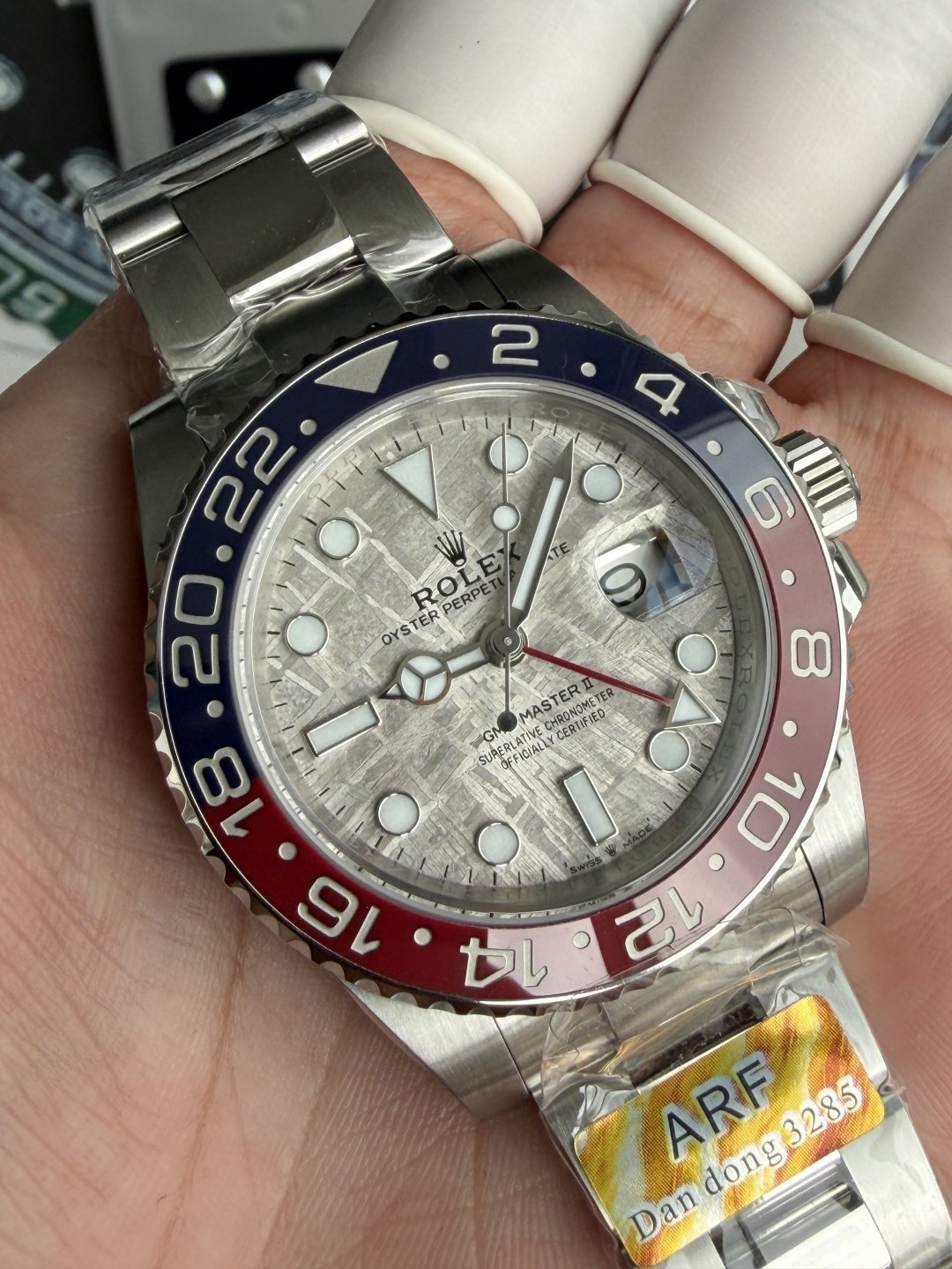 Rolex GMT-Master II 126719BLRO-0002 Meteorite Dial 1:1 Best Quality Replica ARF V3 40mm - 图片 5