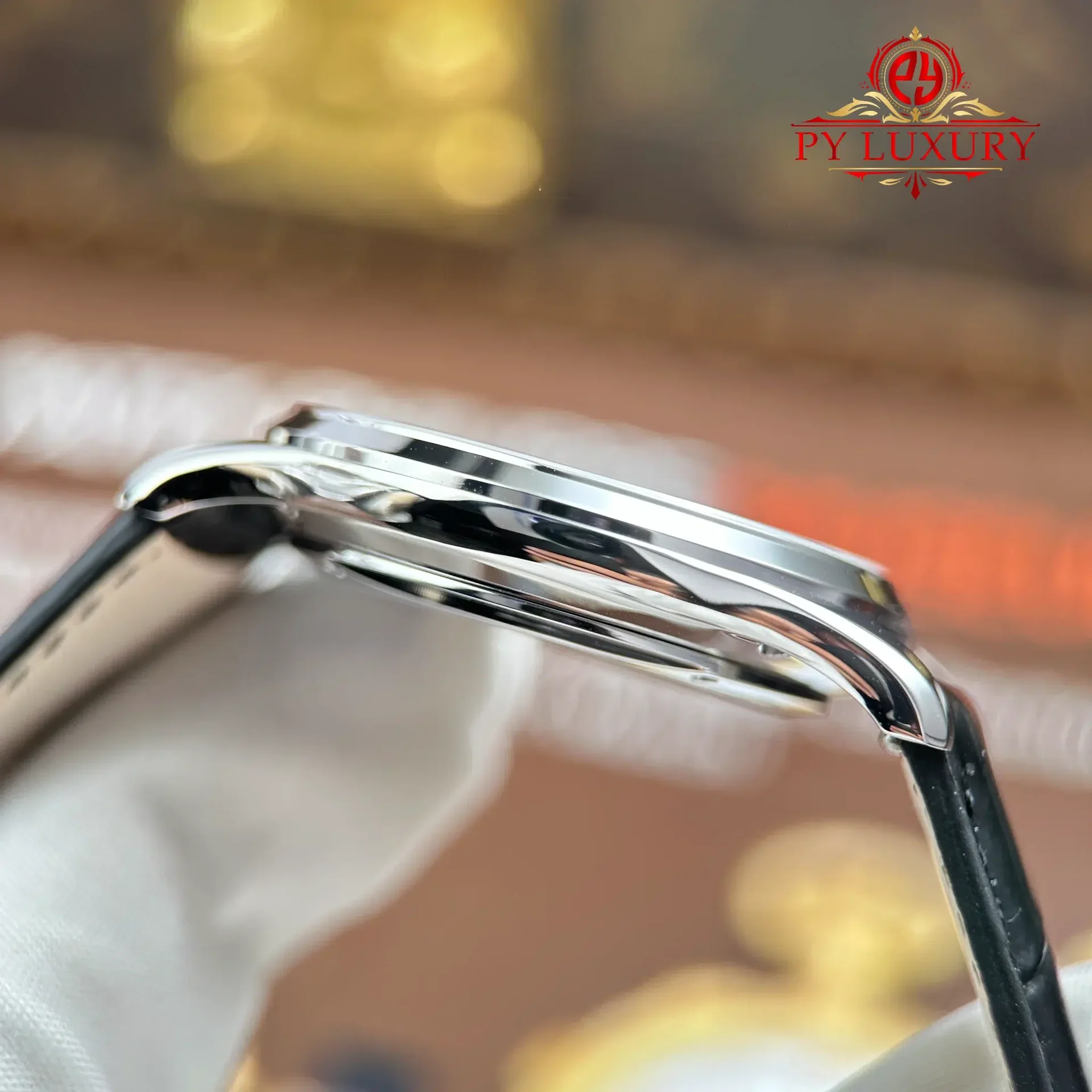 Jaeger Lecoultre Master Ultra Thin Power Reserve Q1378421 Silver Dial Leather Strap Best Replica APSF 39mm - 图片 11