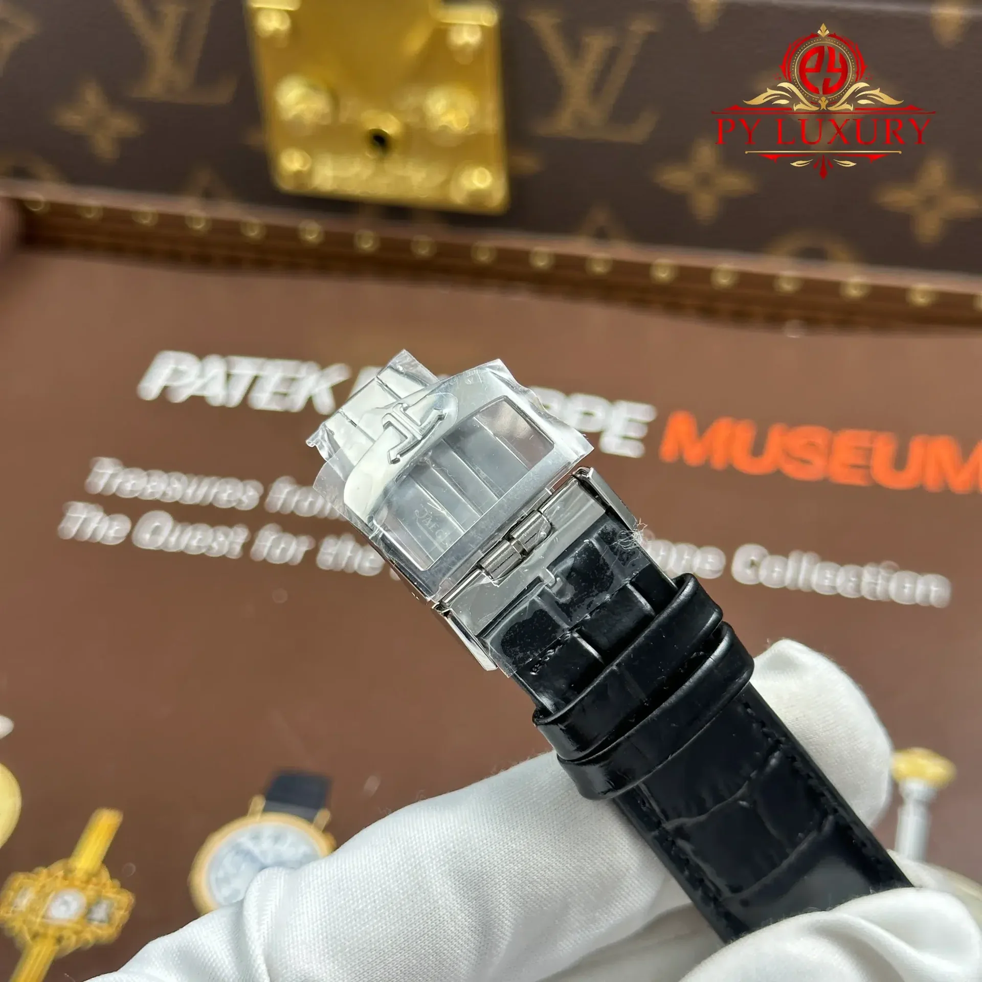 Jaeger Lecoultre Master Ultra Thin Power Reserve Q1378421 Silver Dial Leather Strap Best Replica APSF 39mm - 图片 14