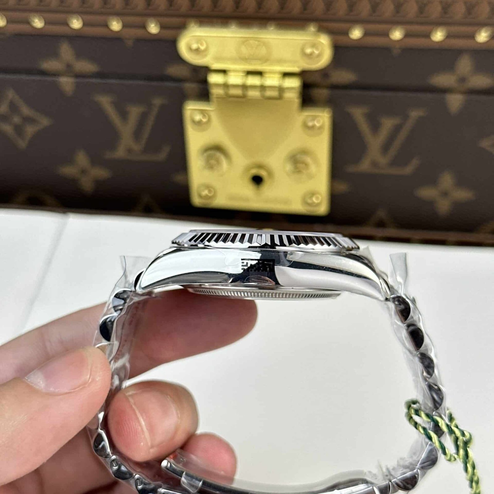Rolex Sky-Dweller 326934 Green Mint Dial Jubilee Bracelet Best Replica 42mm - 图片 6