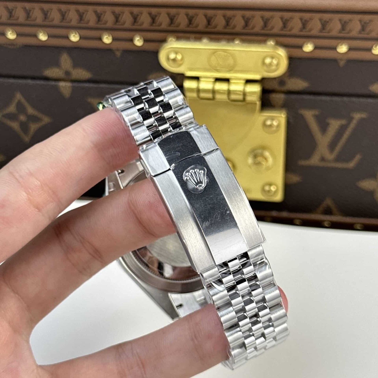 Rolex Sky-Dweller 326934 Green Mint Dial Jubilee Bracelet Best Replica 42mm - 图片 9