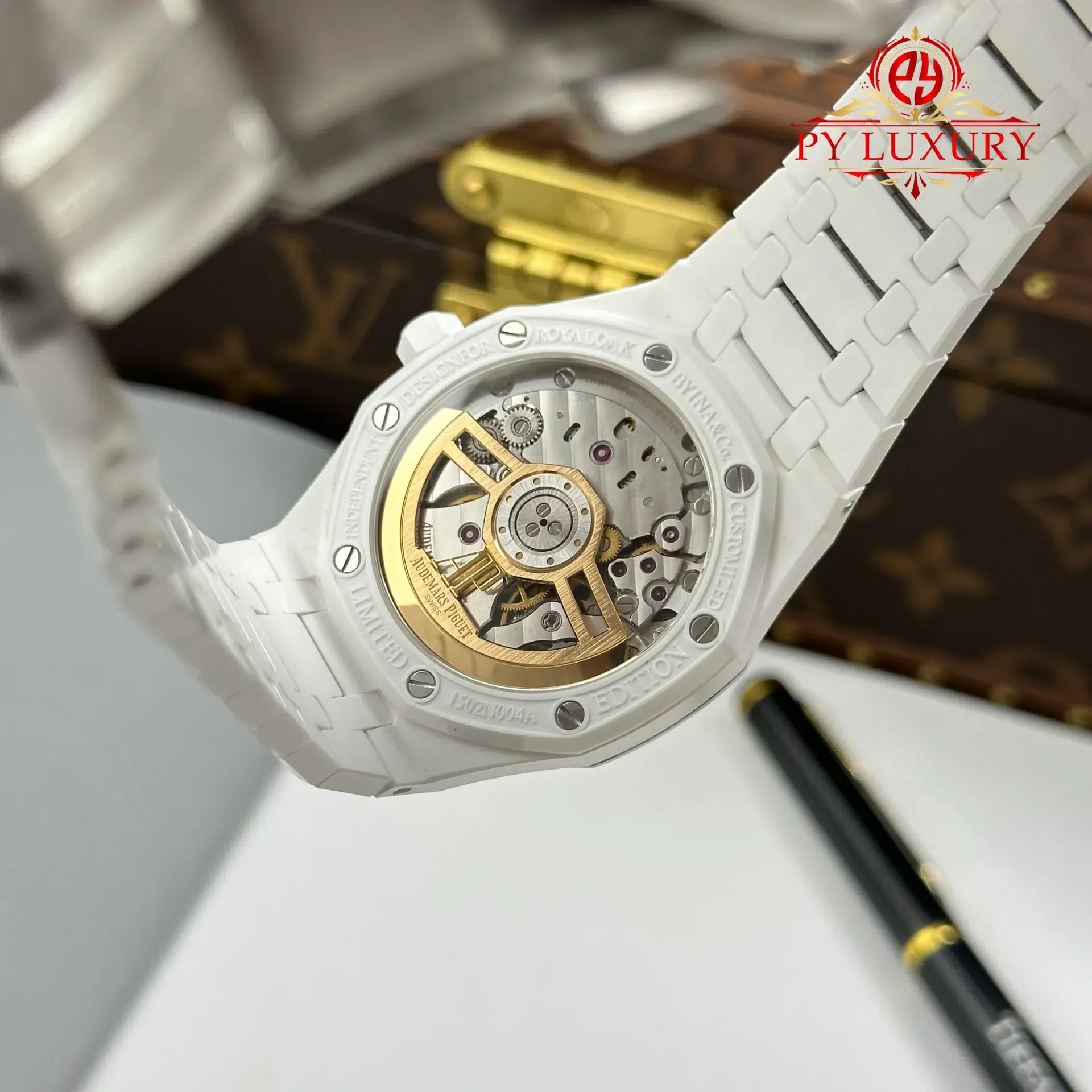 Audemars Piguet Royal Oak 15500 White Ceramic Sunflower Dial 1:1 Best Replica APSF 41mm - 图片 10