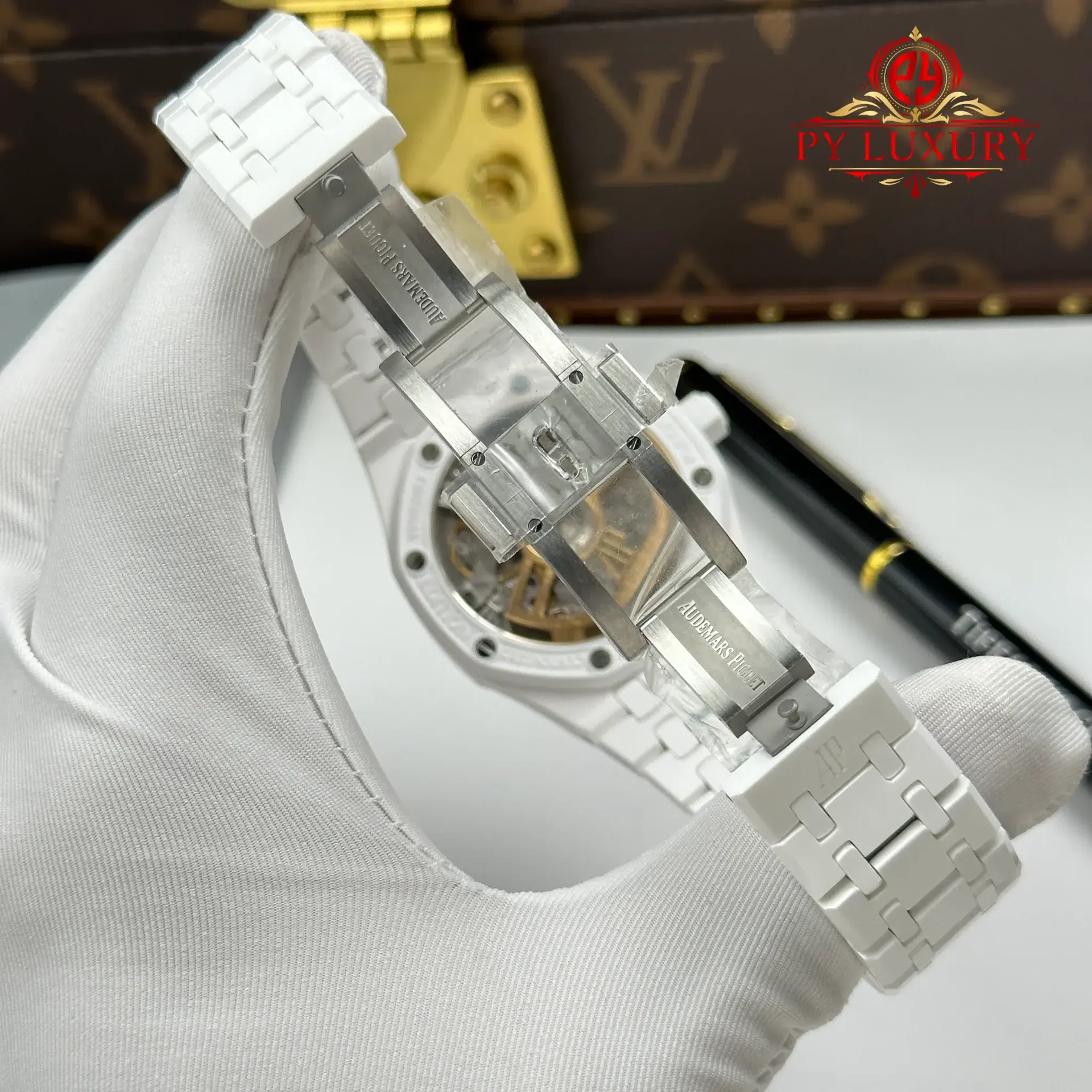 Audemars Piguet Royal Oak 15500 White Ceramic Sunflower Dial 1:1 Best Replica APSF 41mm - 图片 11