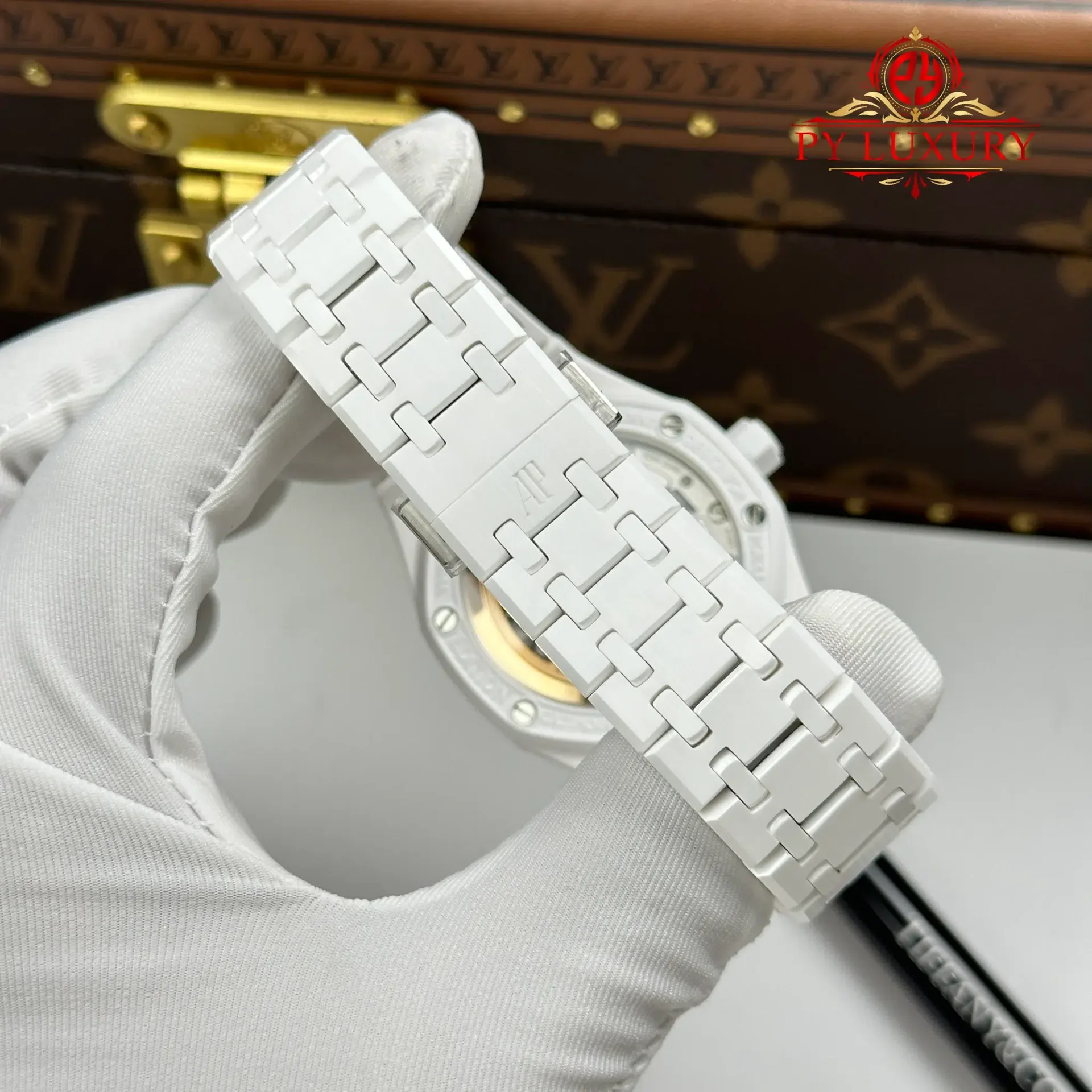 Audemars Piguet Royal Oak 15500 White Ceramic Sunflower Dial 1:1 Best Replica APSF 41mm - 图片 12