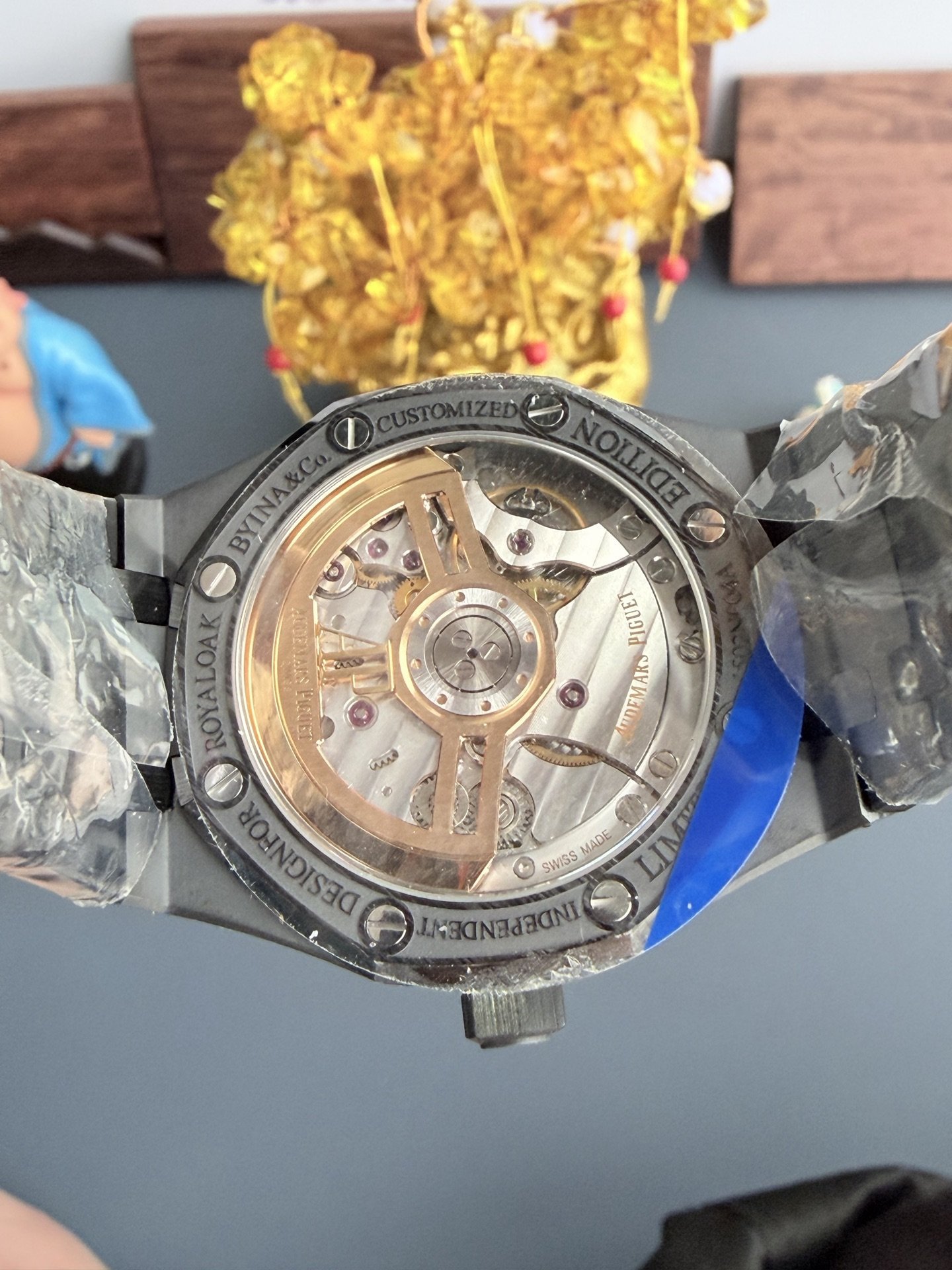 Audemars Piguet Royal Oak 15500 Black Ceramic Sunflower Dial 1:1 Best Replica APSF 41mm - 图片 7