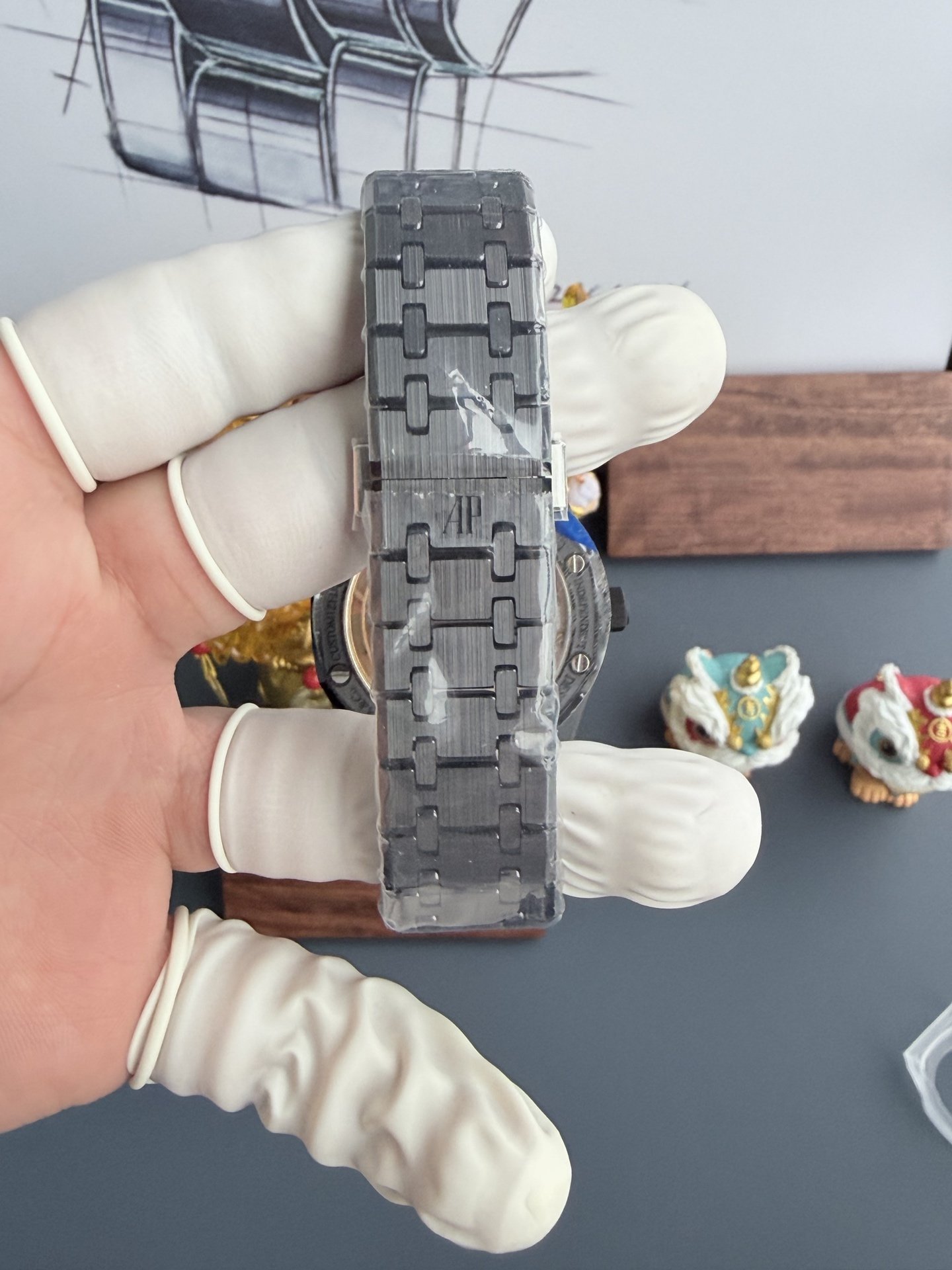 Audemars Piguet Royal Oak 15500 Black Ceramic Sunflower Dial 1:1 Best Replica APSF 41mm - 图片 9