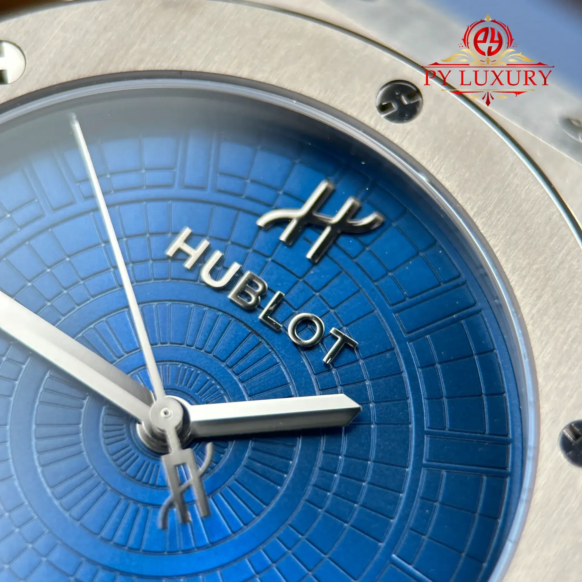 Hublot Classic Fusion Special Edition Boutique PISA 1940 Titaniun Blue Dial 1:1 Best Replica JJZ 42mm - 图片 5