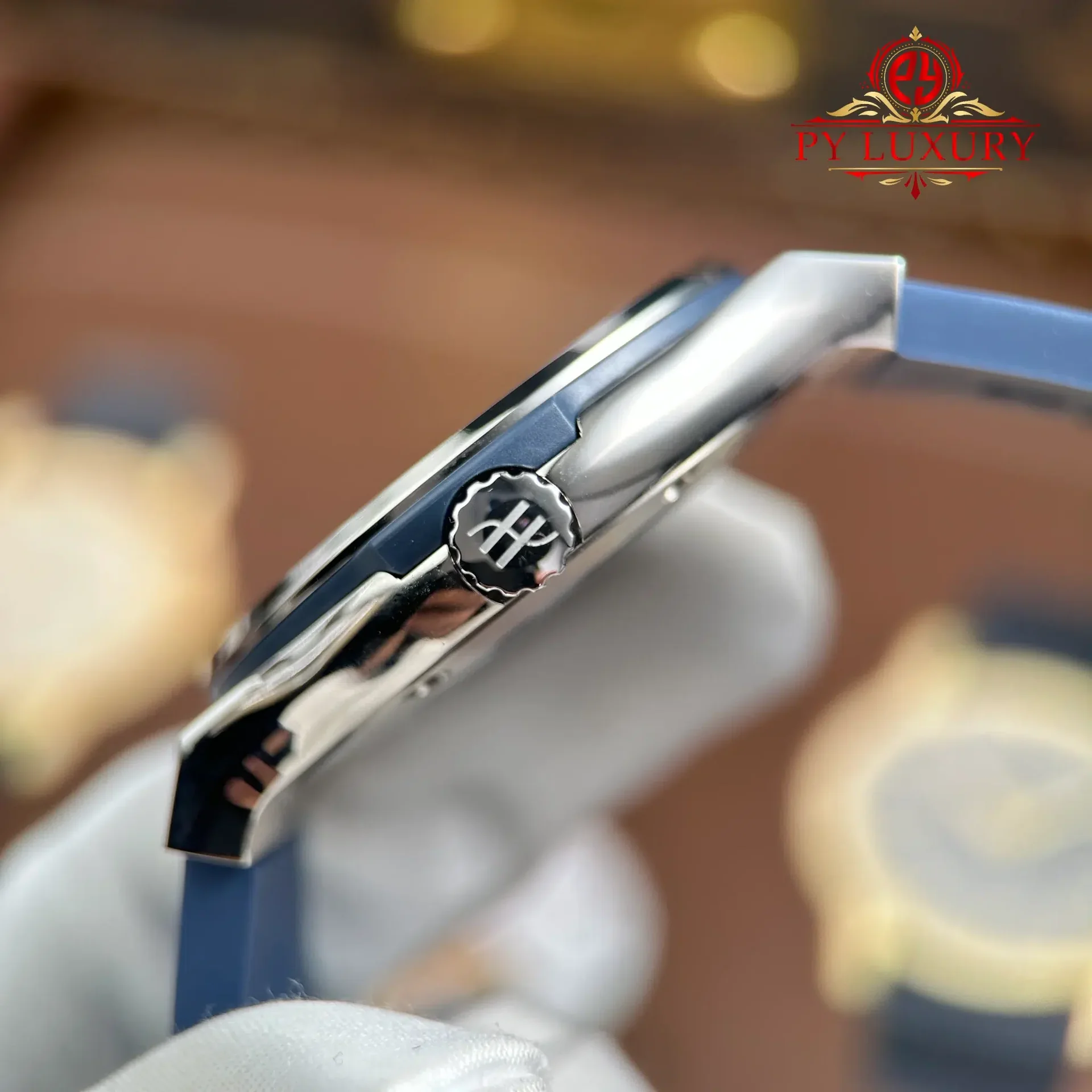 Hublot Classic Fusion Special Edition Boutique PISA 1940 Titaniun Blue Dial 1:1 Best Replica JJZ 42mm - 图片 7