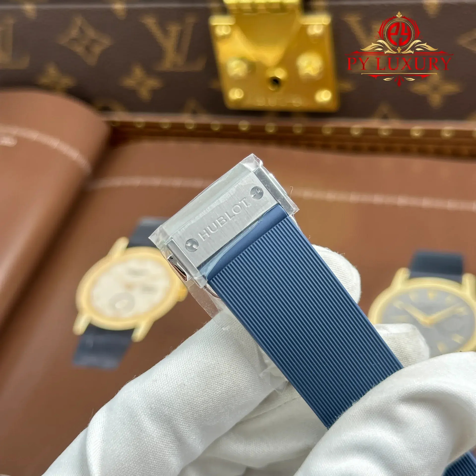 Hublot Classic Fusion Special Edition Boutique PISA 1940 Titaniun Blue Dial 1:1 Best Replica JJZ 42mm - 图片 9