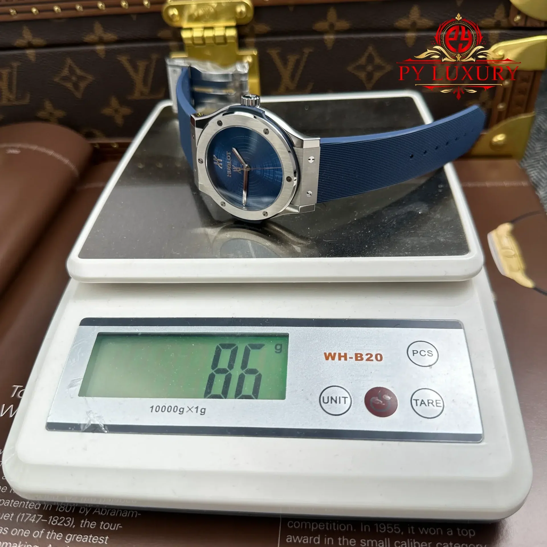 Hublot Classic Fusion Special Edition Boutique PISA 1940 Titaniun Blue Dial 1:1 Best Replica JJZ 42mm - 图片 10